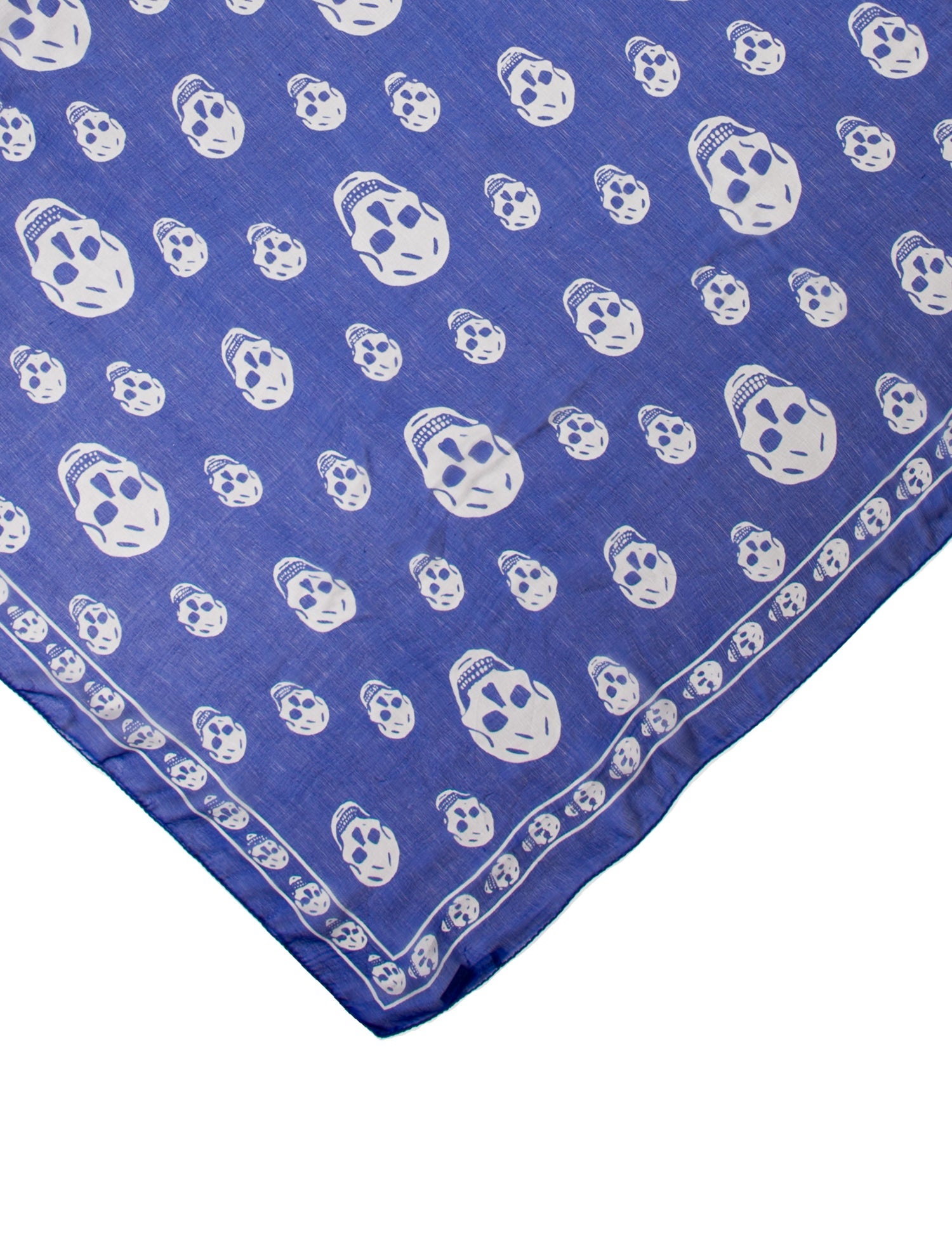 Alexander McQueen Silk Skull Scarf