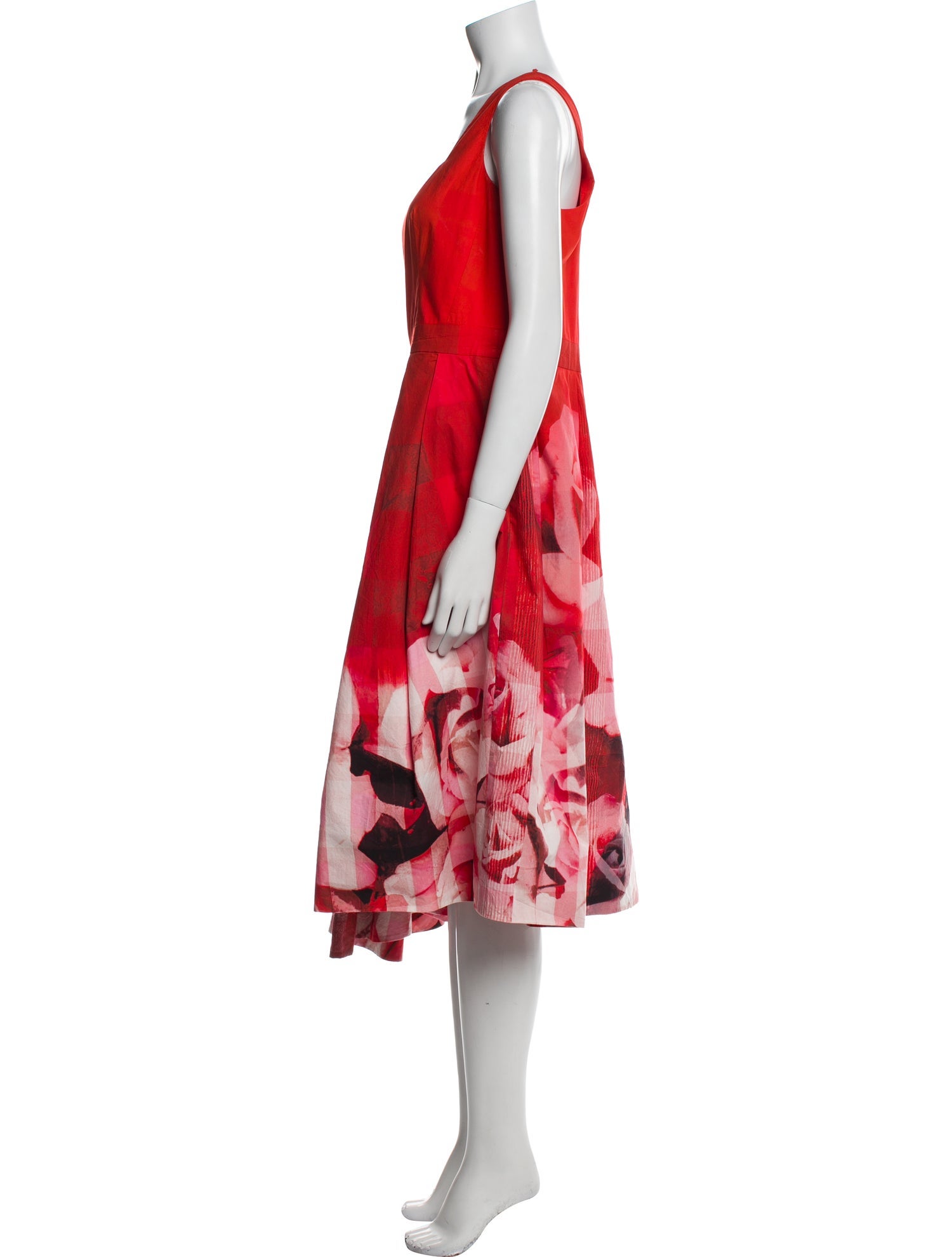 Alexander McQueen Printed Knee-Length Dress