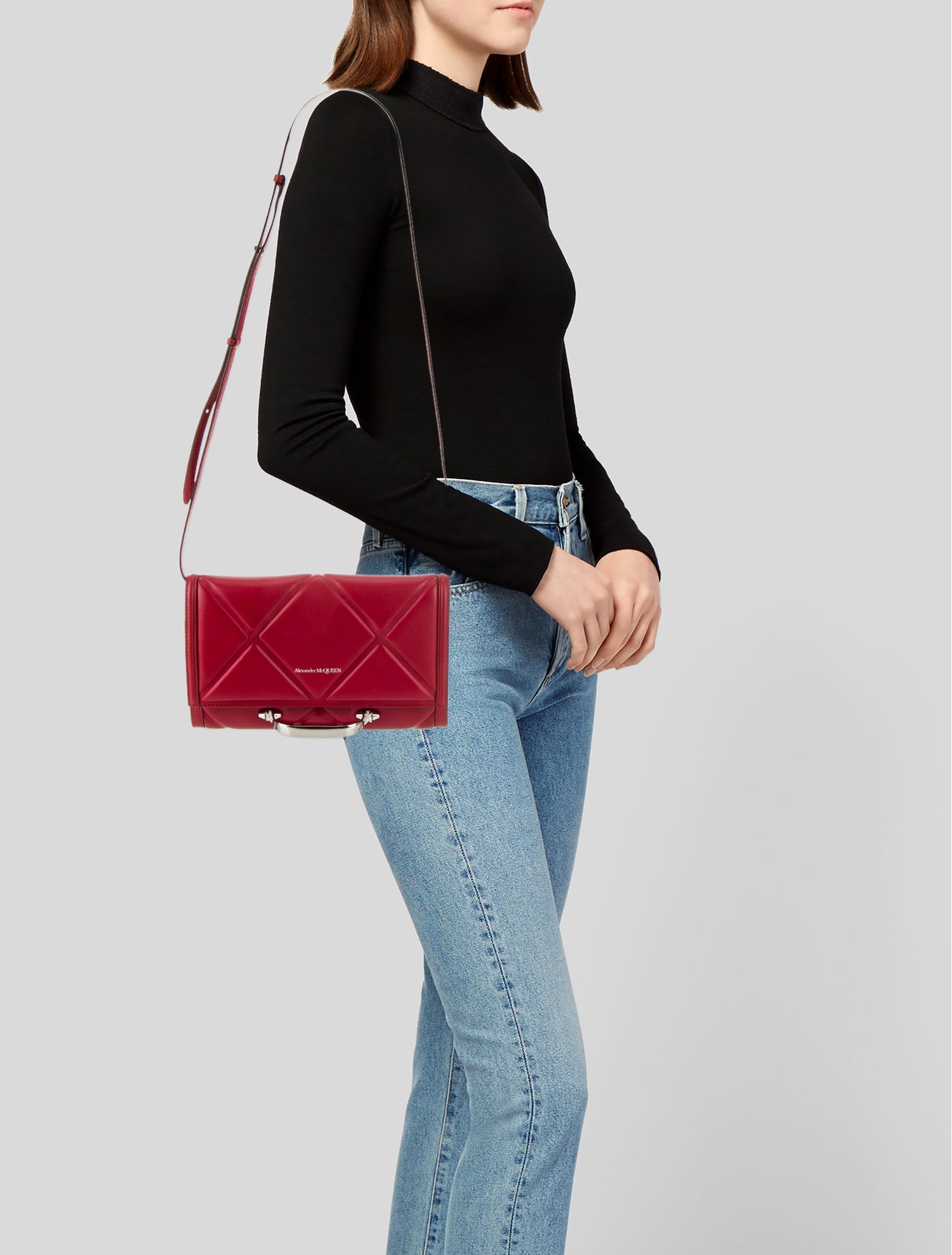 Alexander McQueen Leather Crossbody Bag