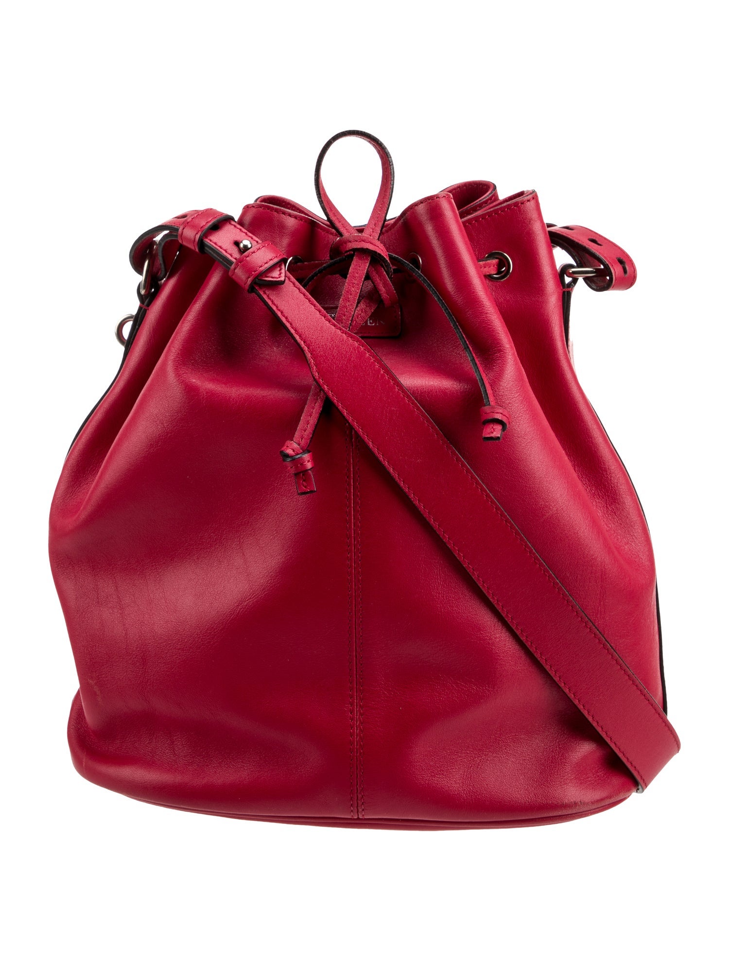 Alexander McQueen Leather Bucket Bag