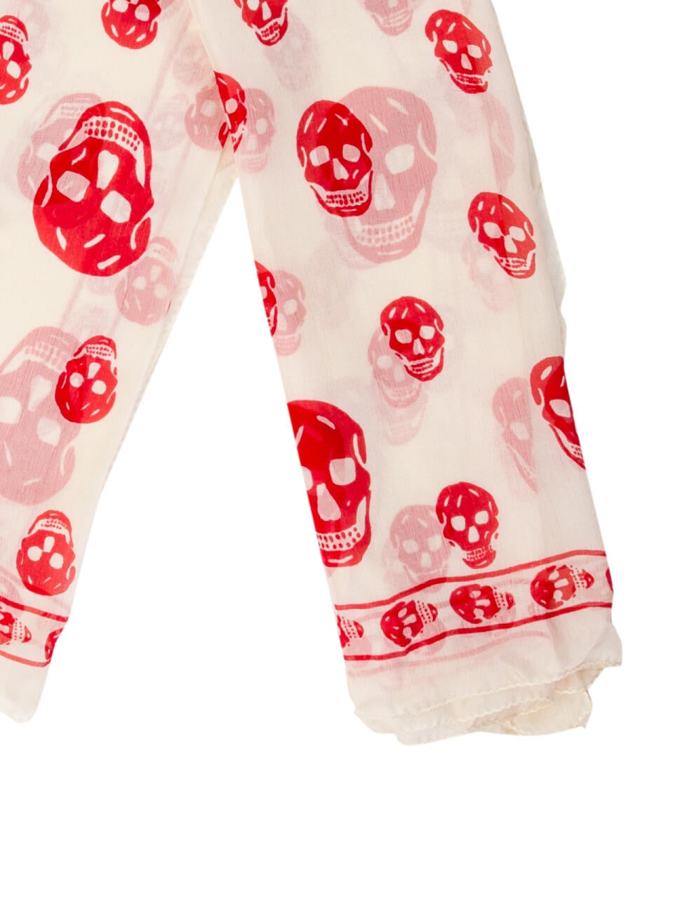Alexander McQueen Silk Skull Scarf