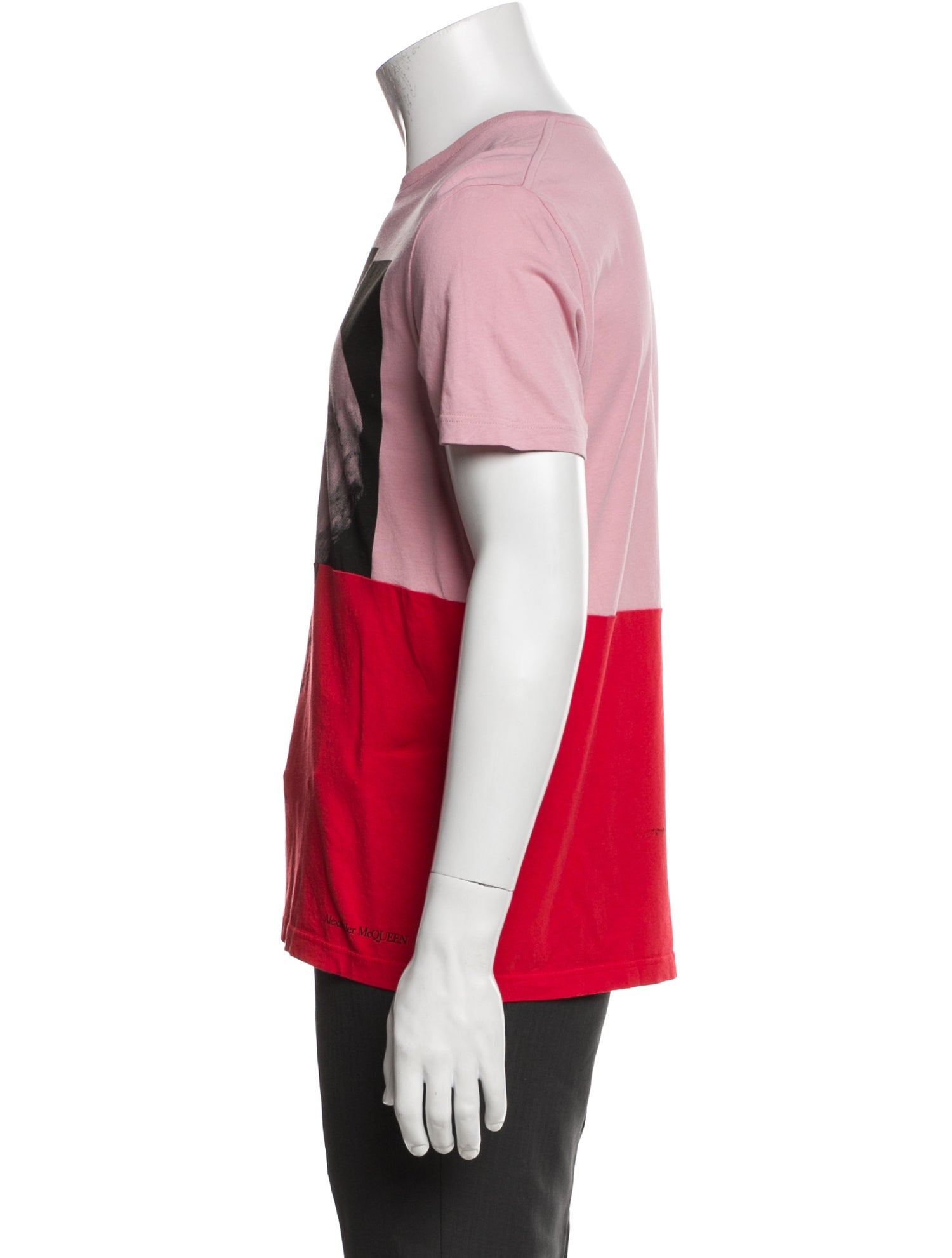 Alexander McQueen Graphic Print Crew Neck T-Shirt