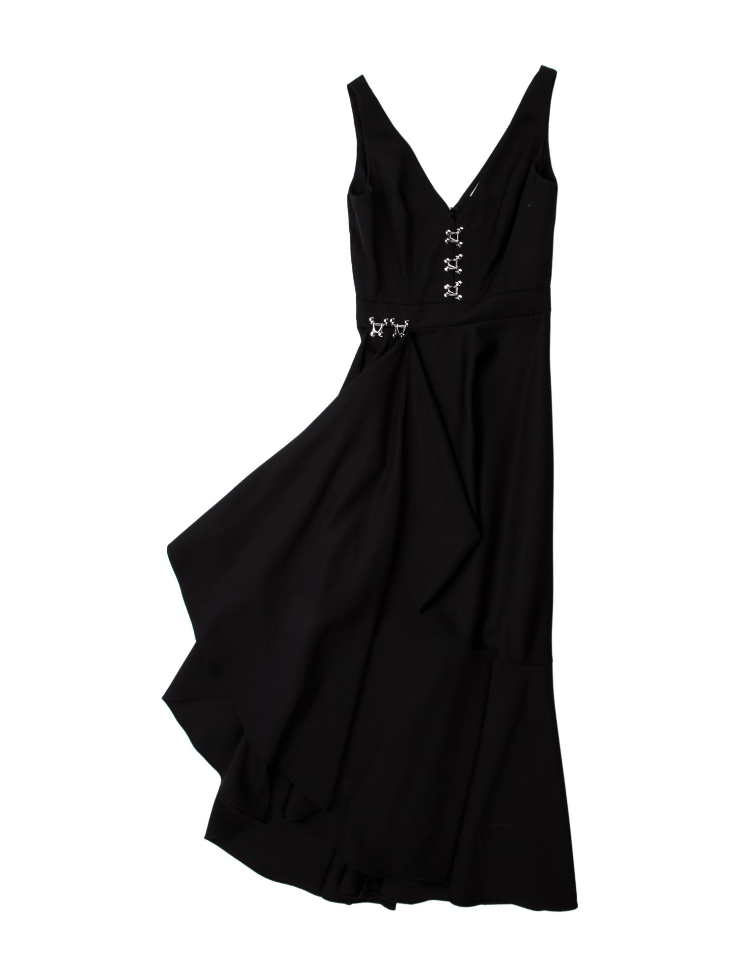 Alexander McQueen Wool Long Dress