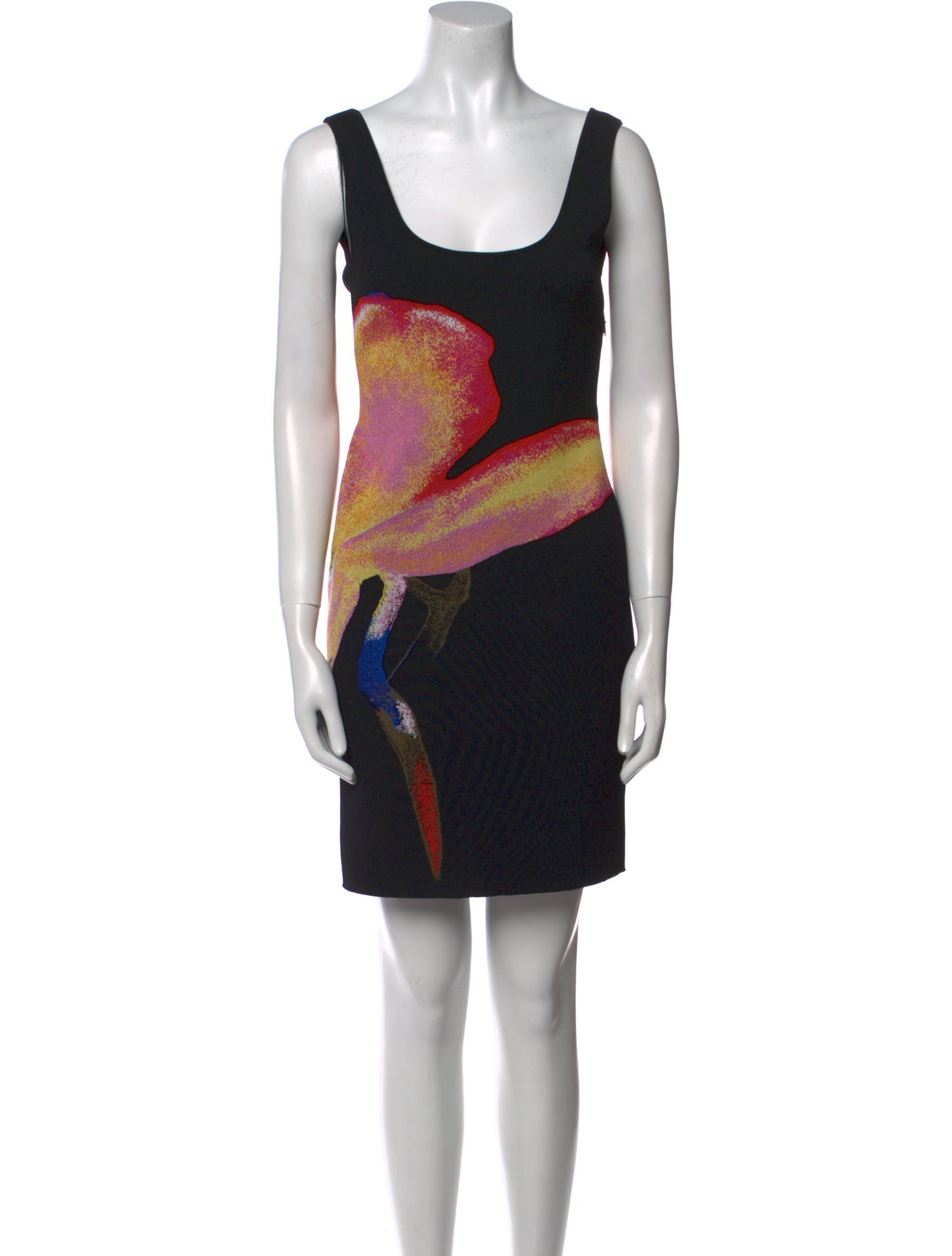 Alexander McQueen Printed Mini Dress