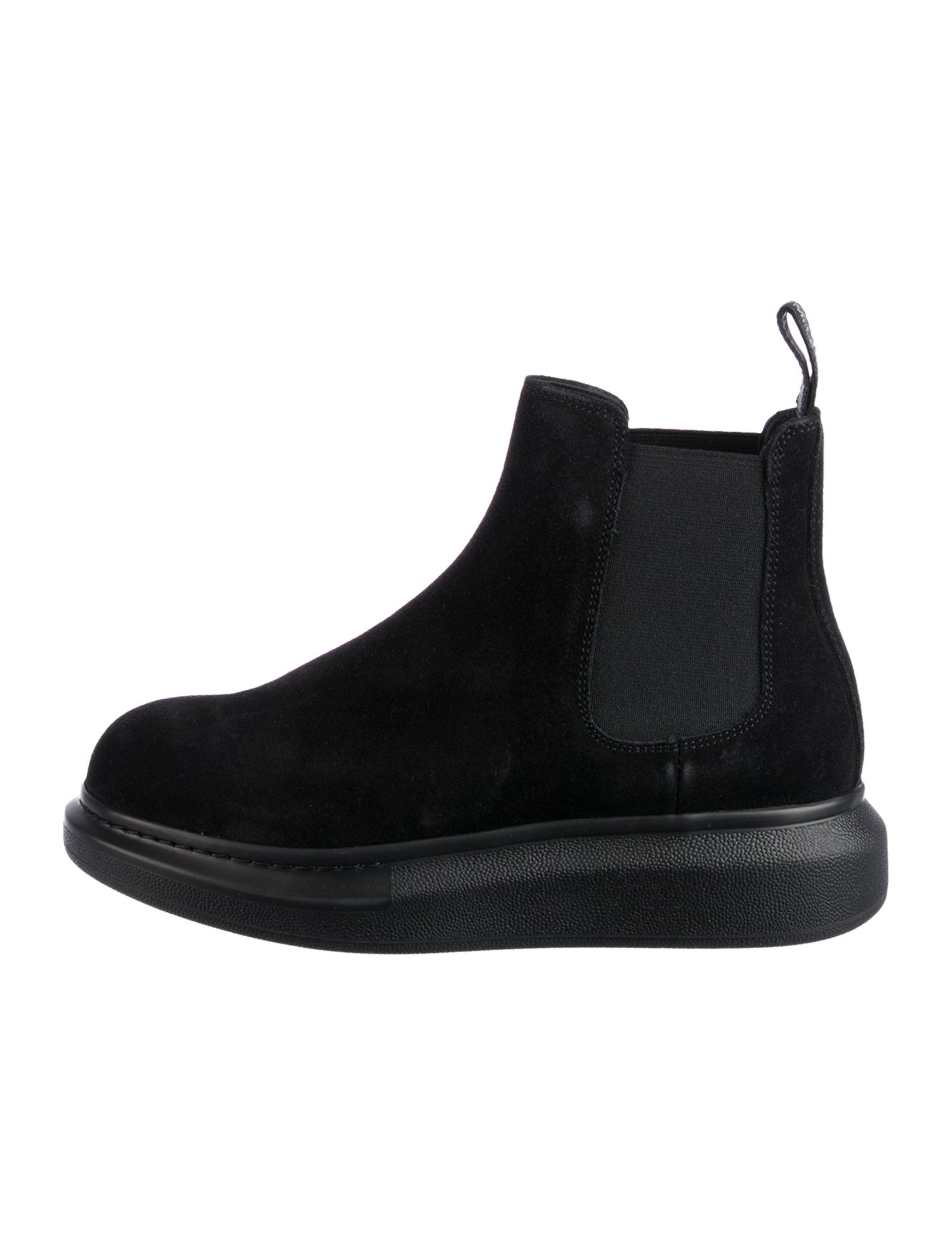 Alexander McQueen Suede Chelsea Boots