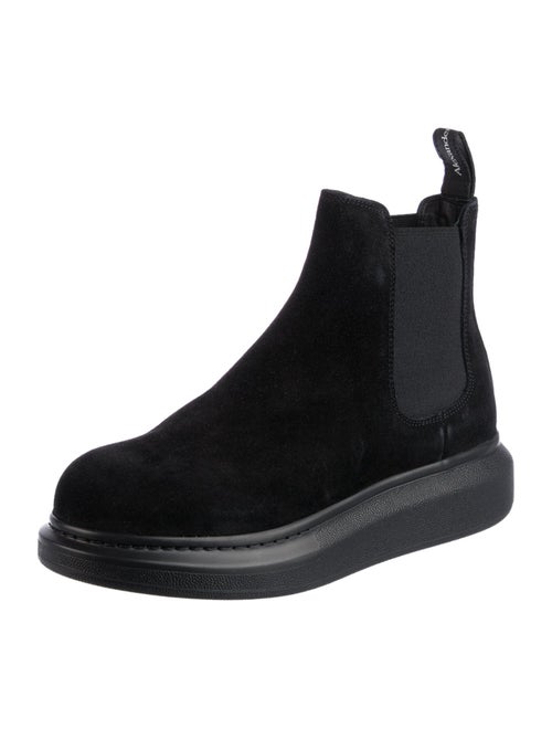 Alexander McQueen Suede Chelsea Boots