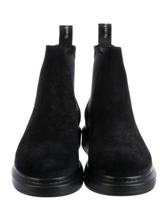 Alexander McQueen Suede Chelsea Boots