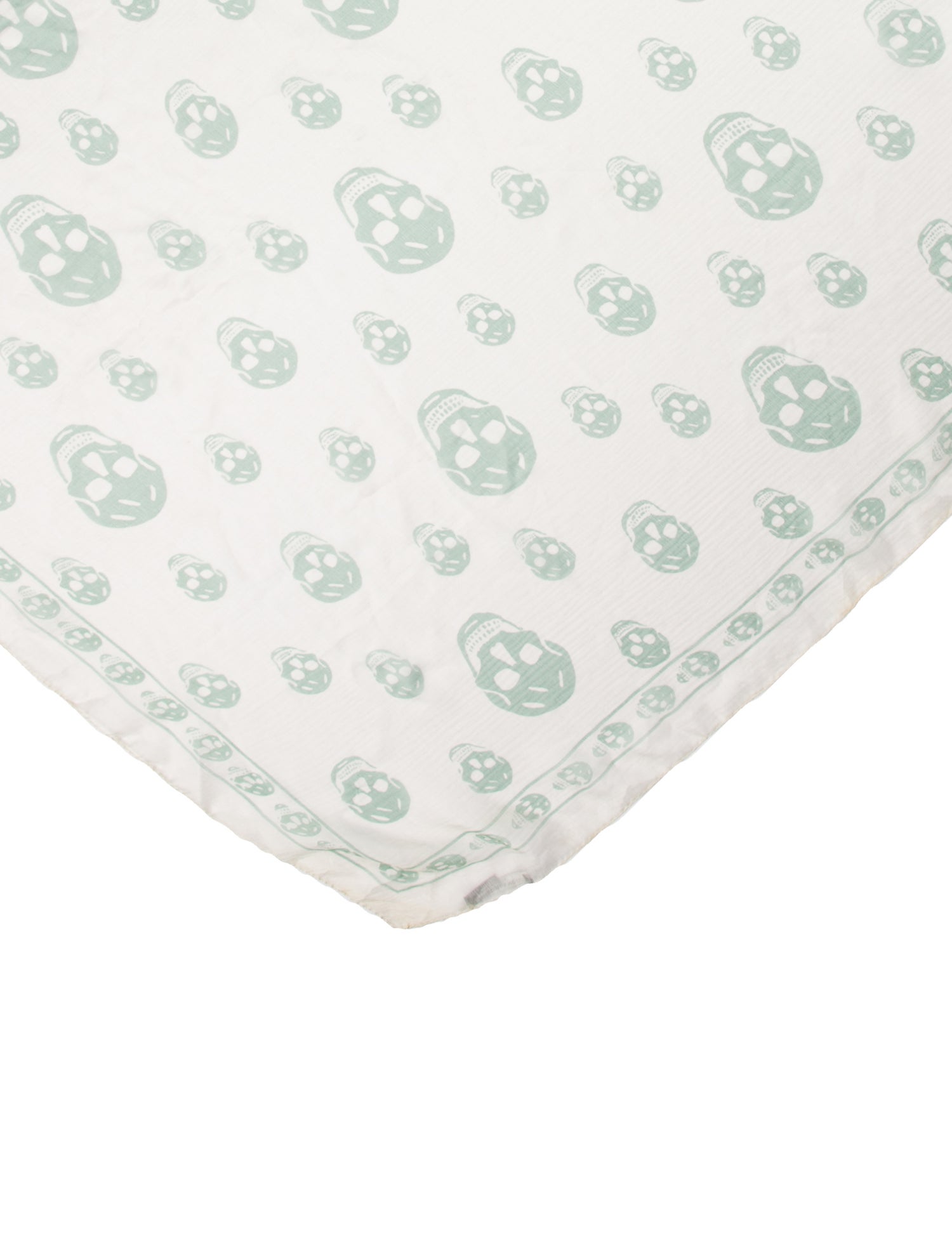 Alexander McQueen Silk Skull Scarf
