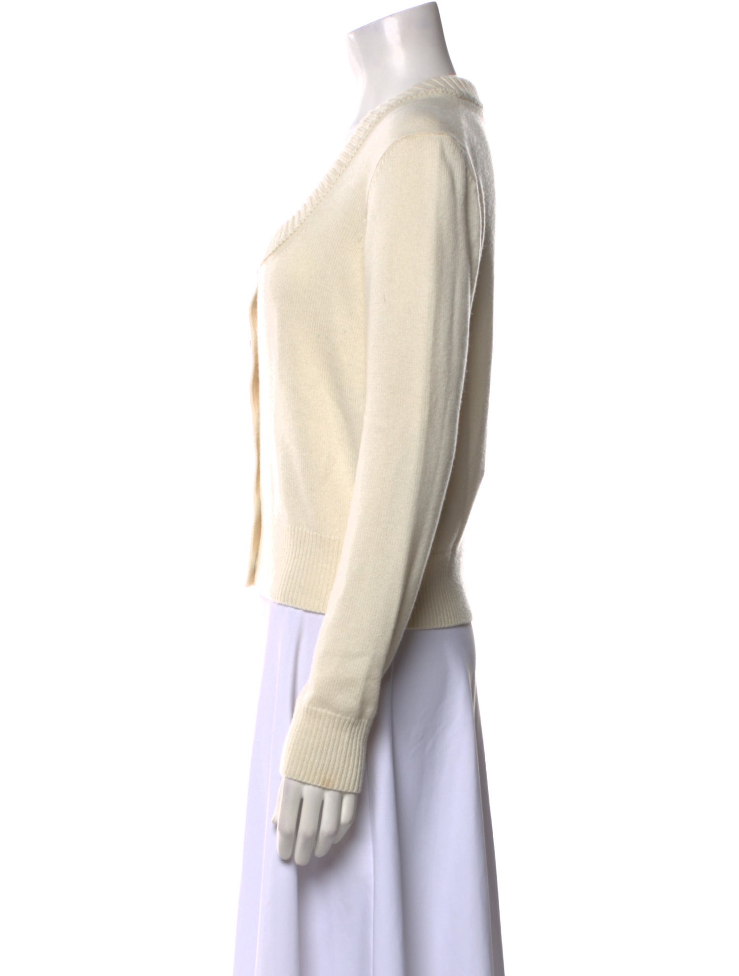 Alexander McQueen Cashmere Scoop Neck Sweater