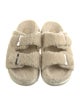 Alexander McQueen Shearling Slides