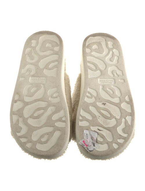 Alexander McQueen Shearling Slides