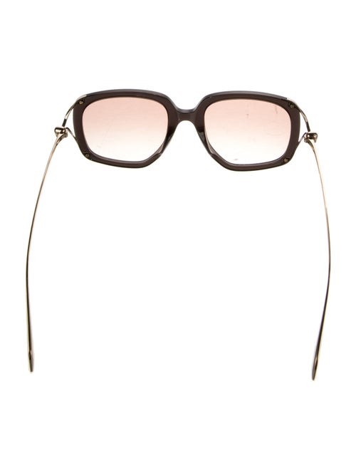 Alexander McQueen Square Tinted Sunglasses