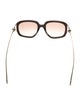 Alexander McQueen Square Tinted Sunglasses