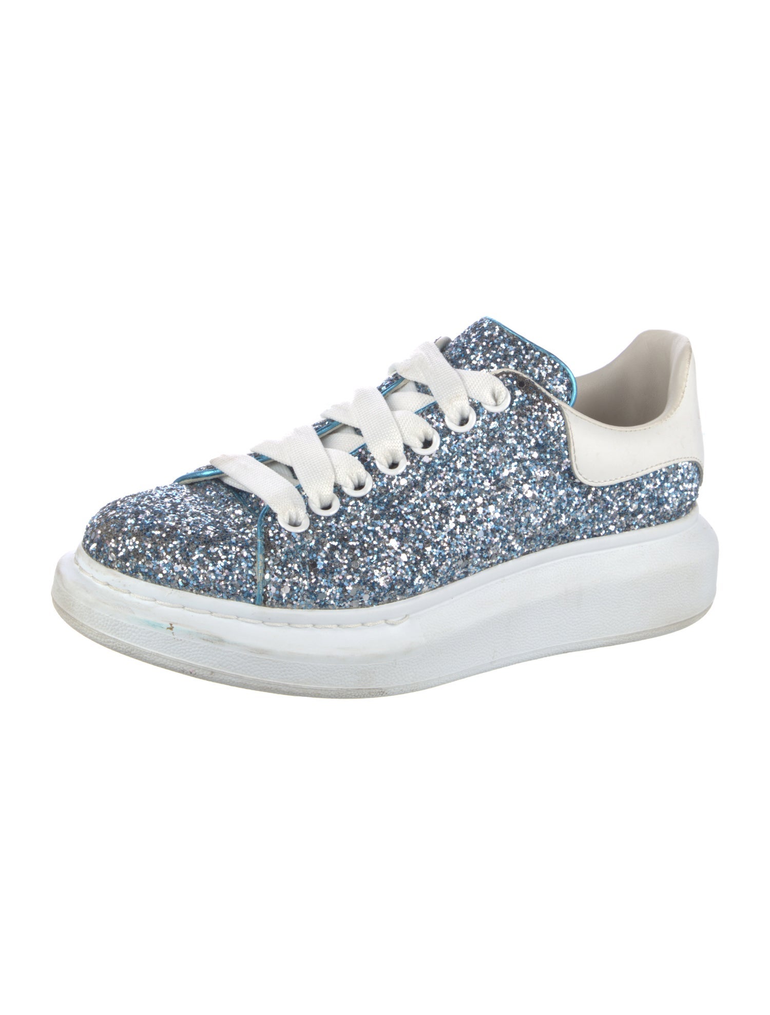 Alexander McQueen Glitter Glitter Accents Sneakers