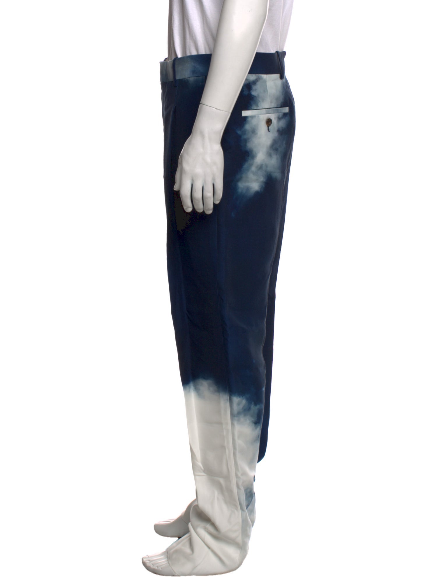 Alexander McQueen Tie-Dye Print Pants