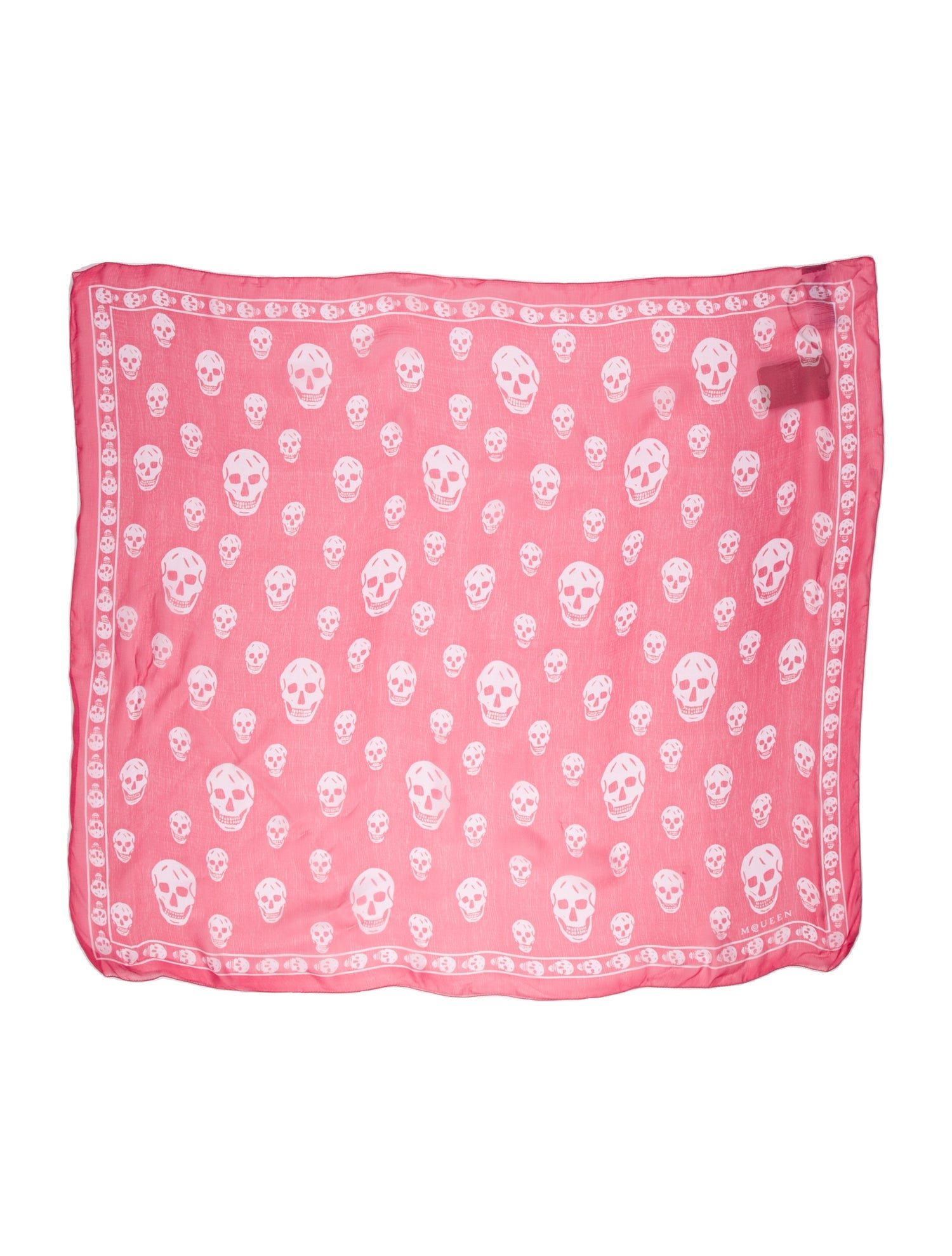 Alexander McQueen Silk Skull Scarf