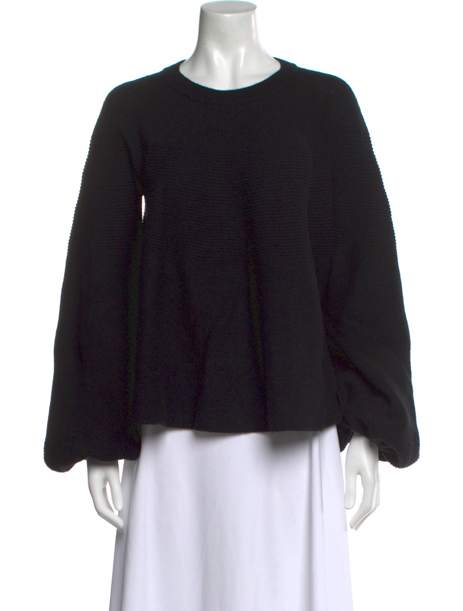 Alexander McQueen Wool Scoop Neck Sweater