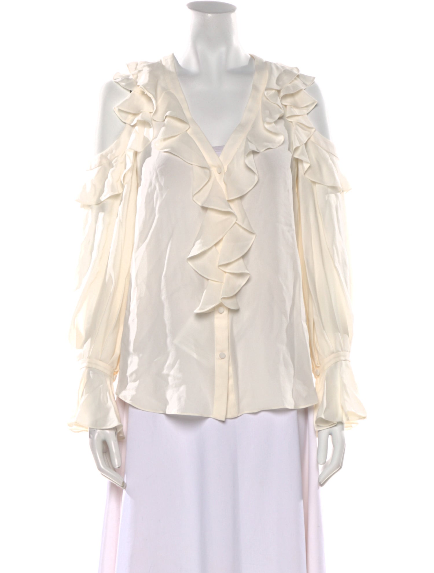 Alexander McQueen 2018 Silk Blouse w/ Tags