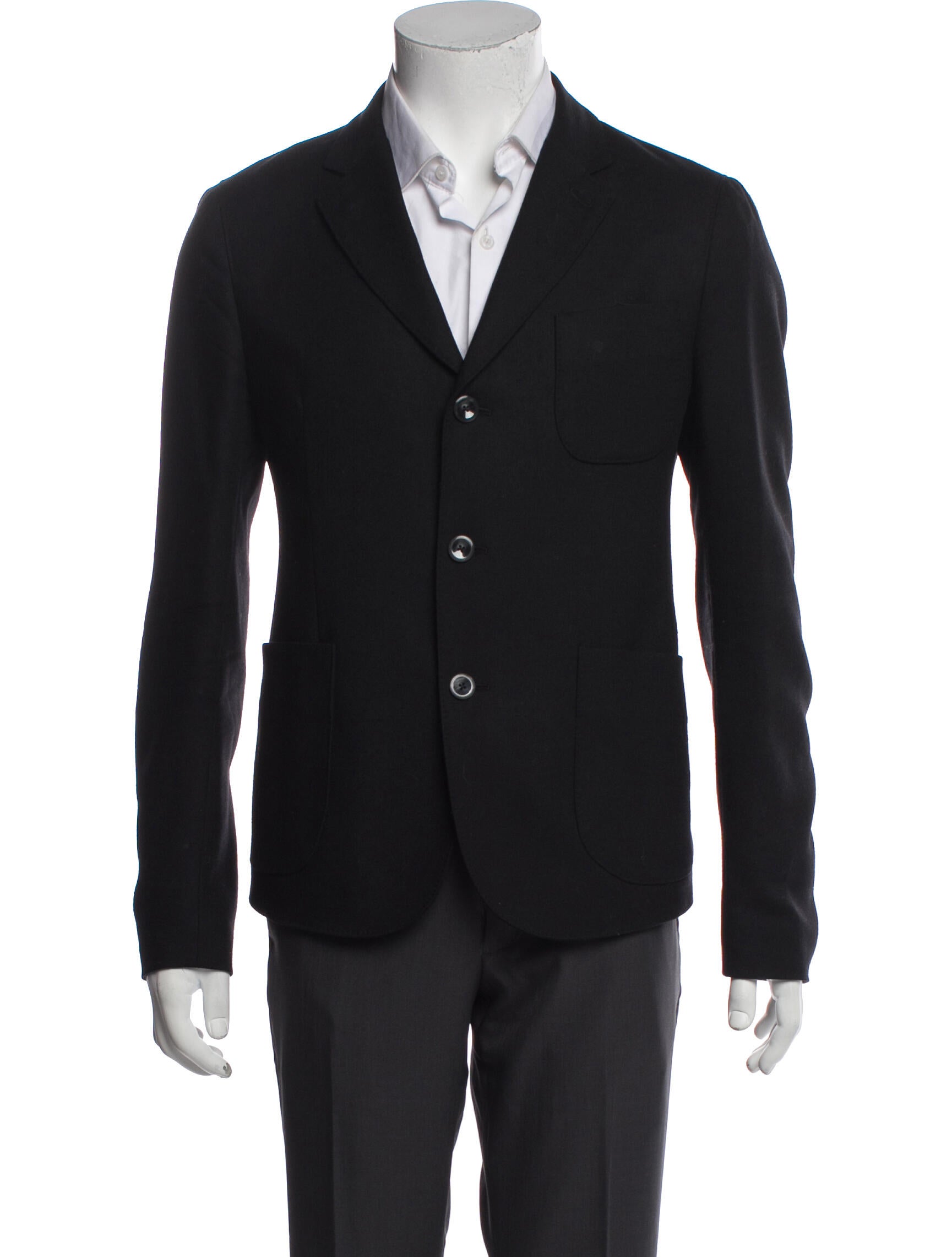 Alexander McQueen Virgin Wool Studded Accents Suit