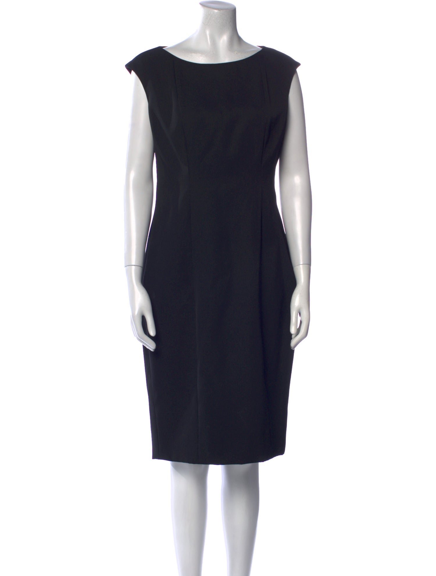 Alexander McQueen Wool Knee-Length Dress