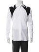 Alexander McQueen Long Sleeve Tuxedo Shirt