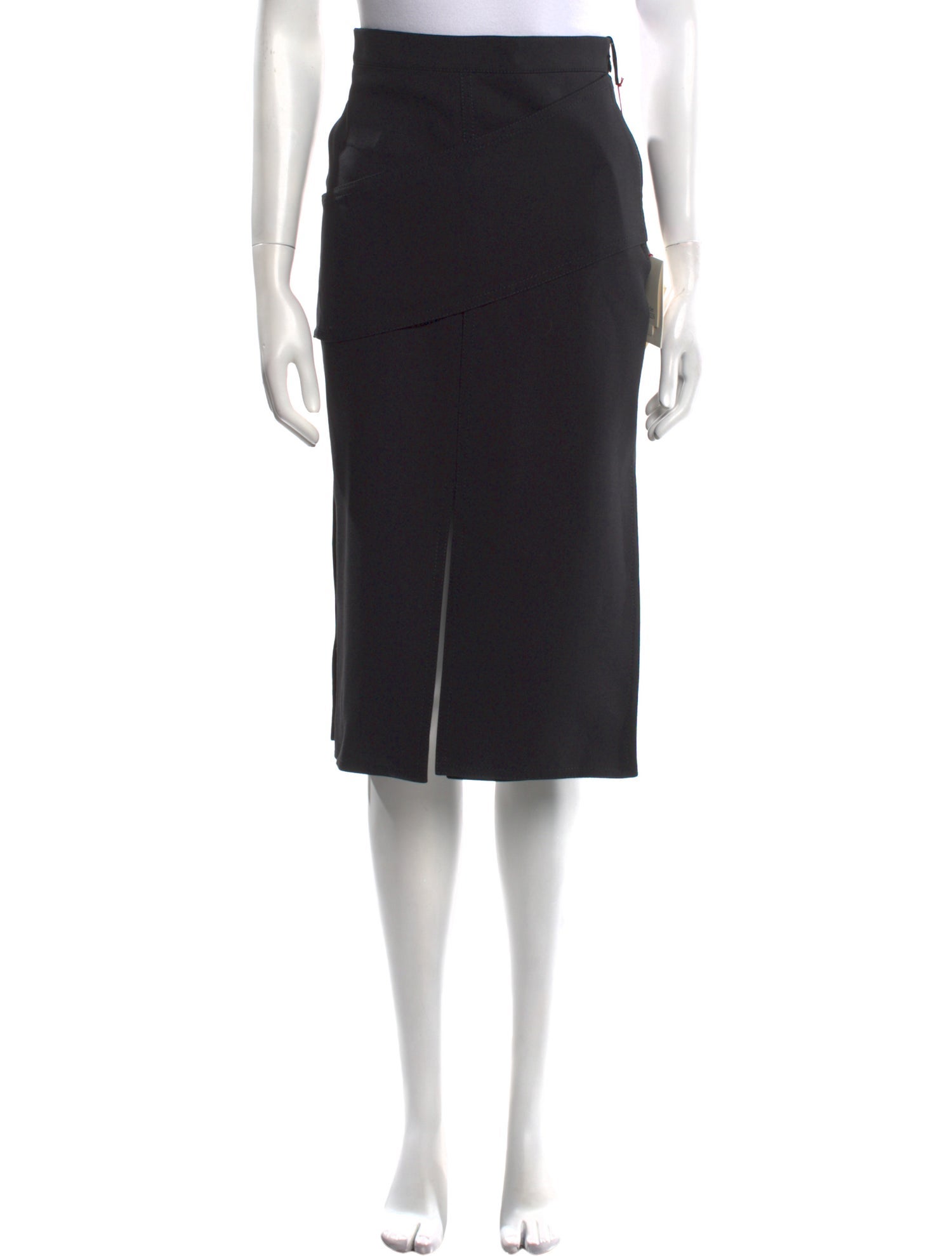 Alexander McQueen Wool Knee-Length Skirt w/ Tags