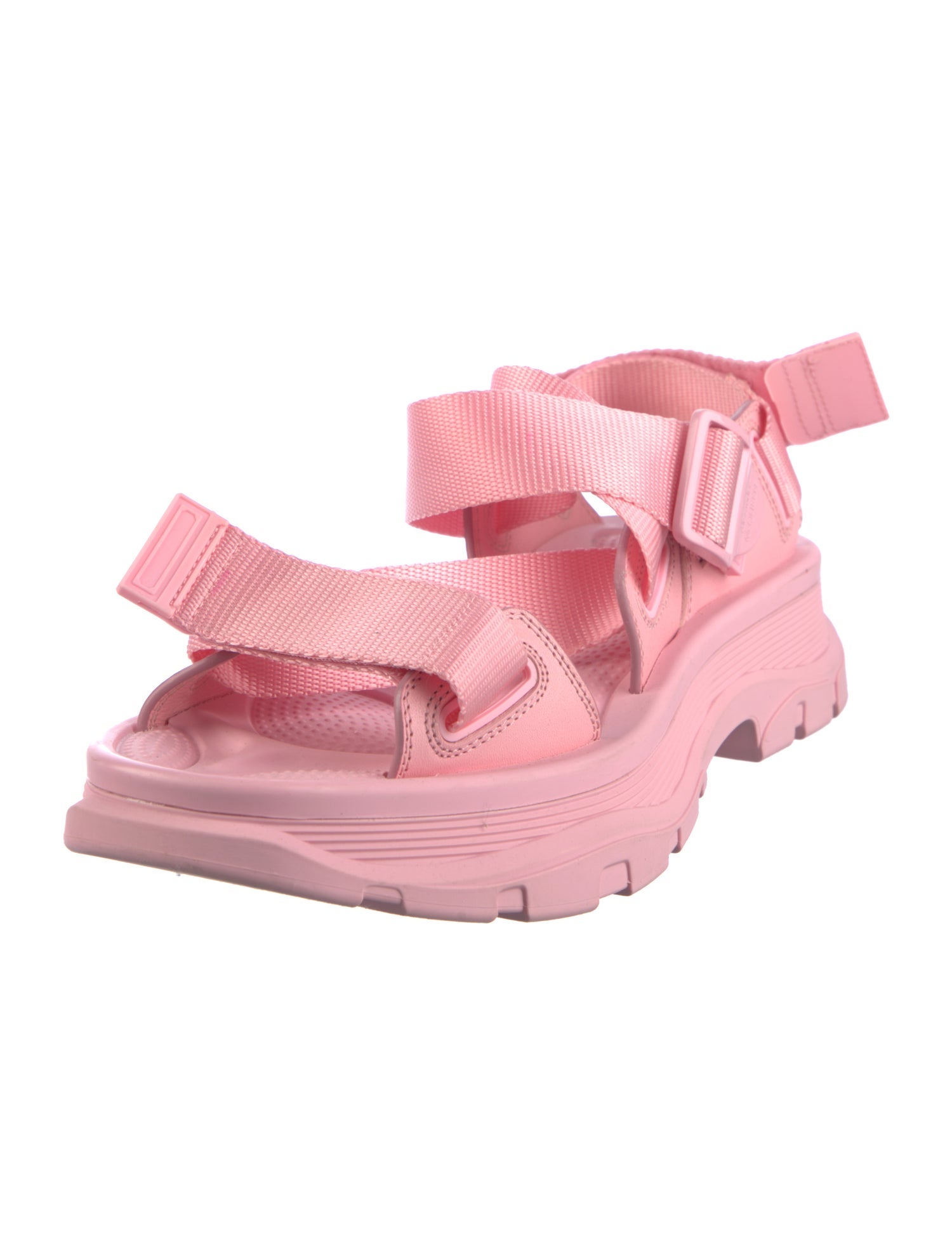 Alexander McQueen Tread Sporty Sandal Nylon Slingback Sandals