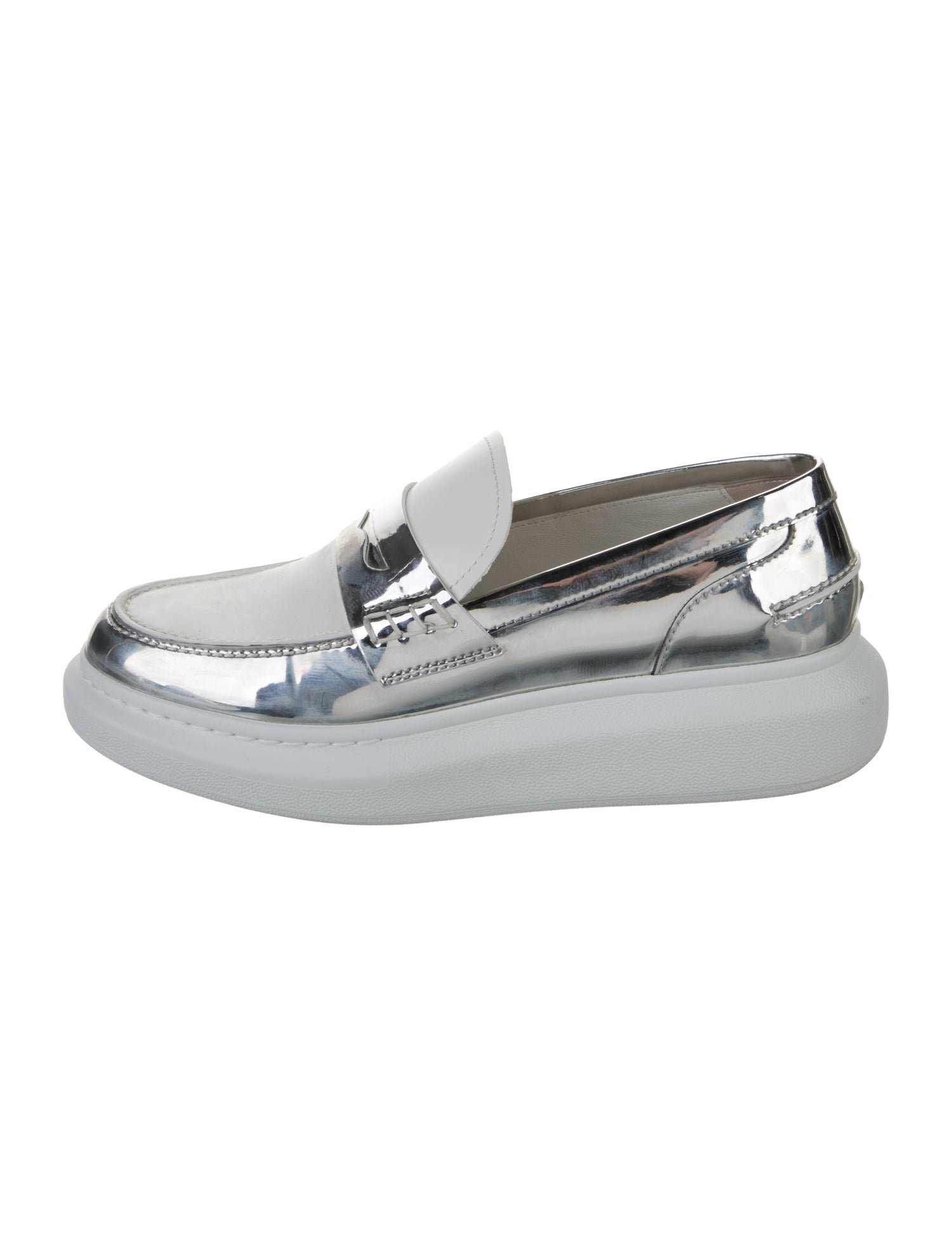 Alexander McQueen Leather Loafer Sneakers