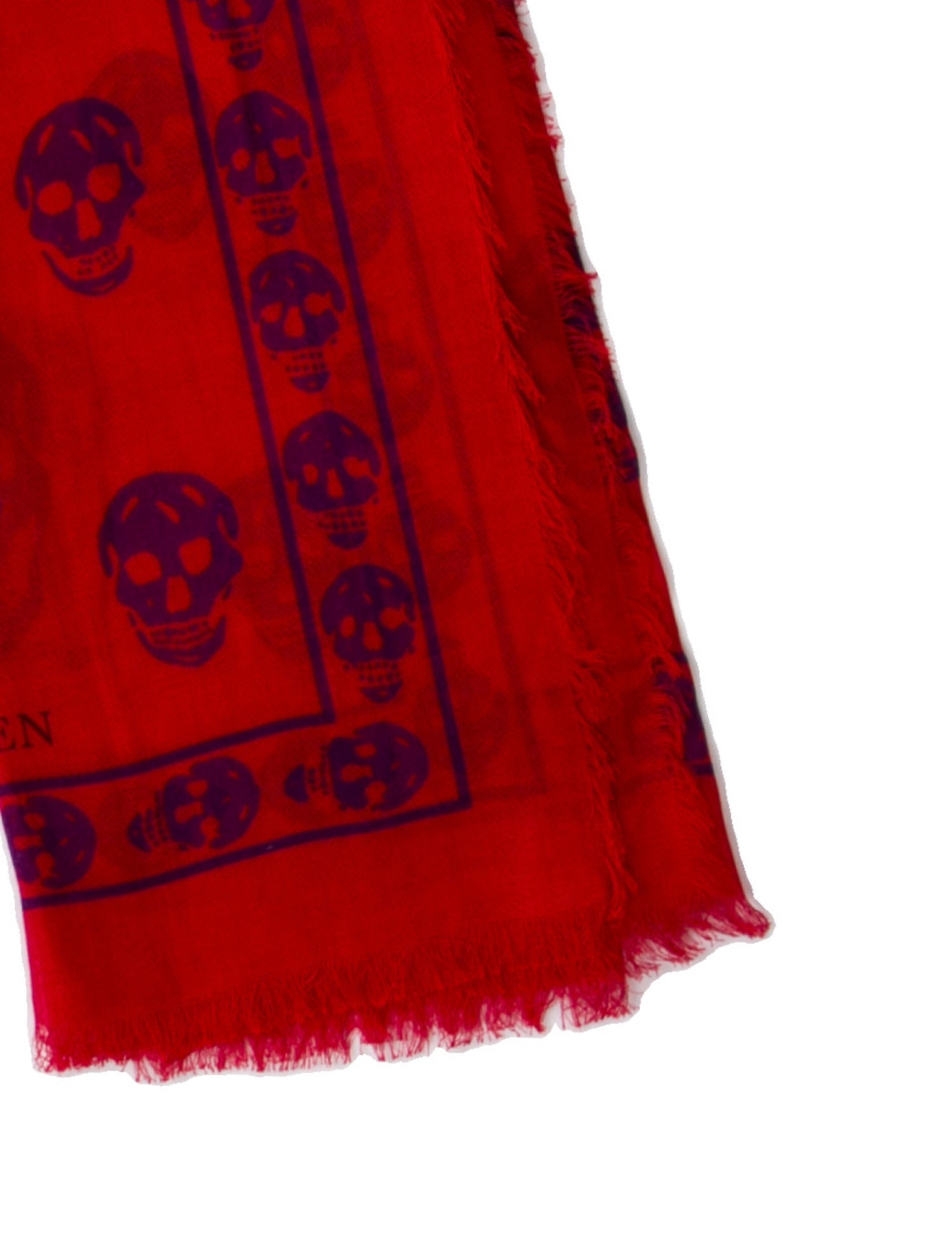 Alexander McQueen Skull Printed Scarf