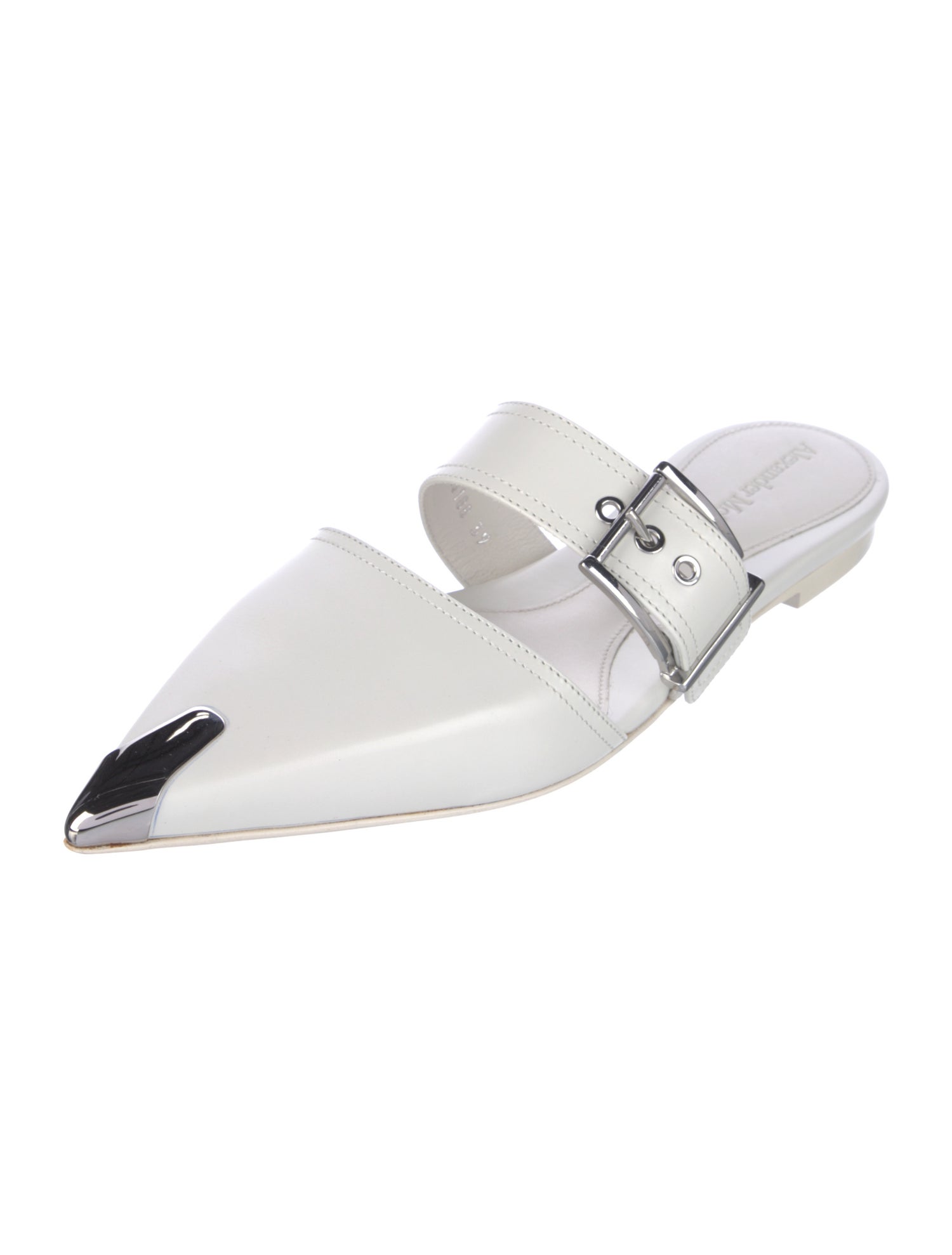 Alexander McQueen Leather Flats w/ Tags