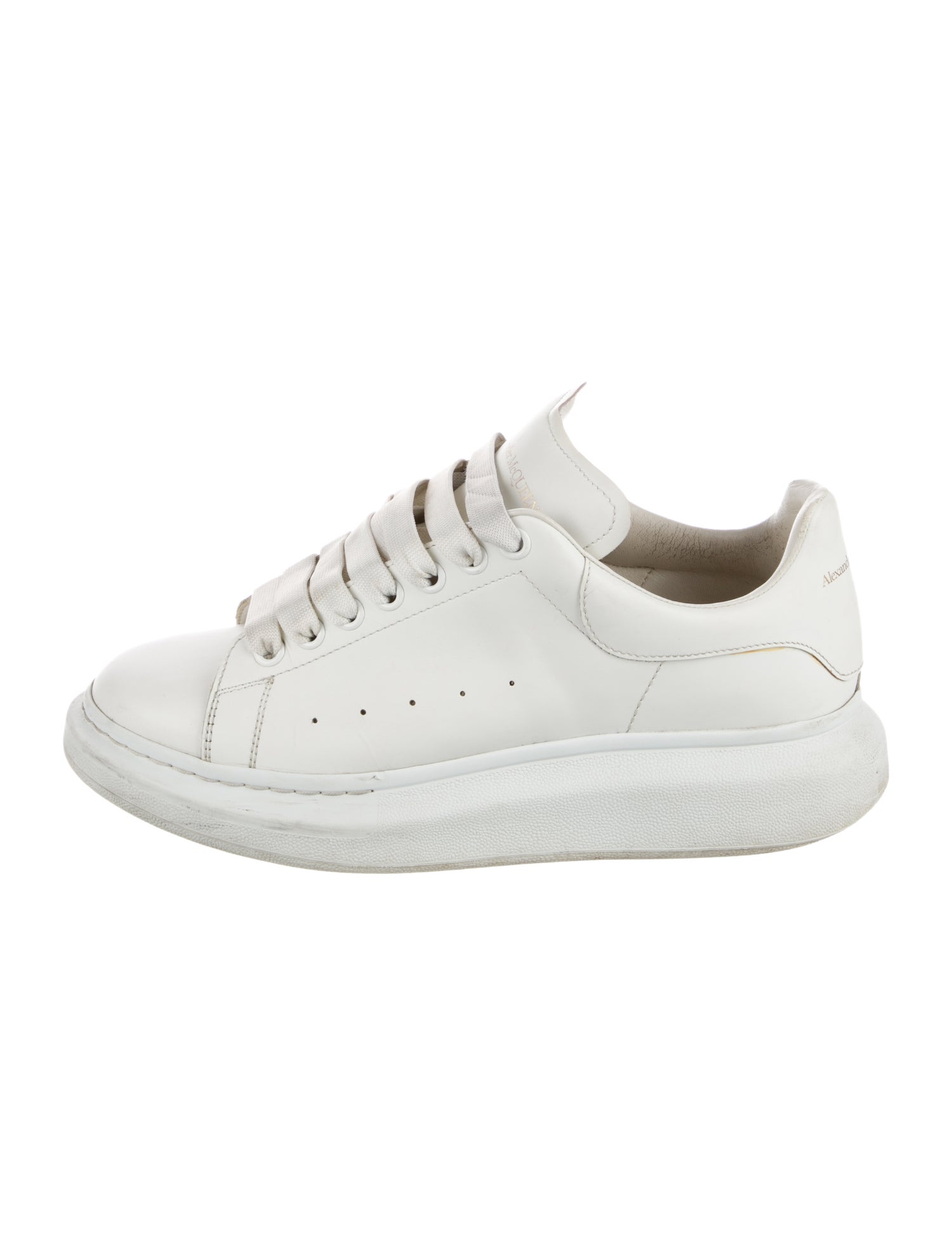 Alexander McQueen Leather Athletic Sneakers
