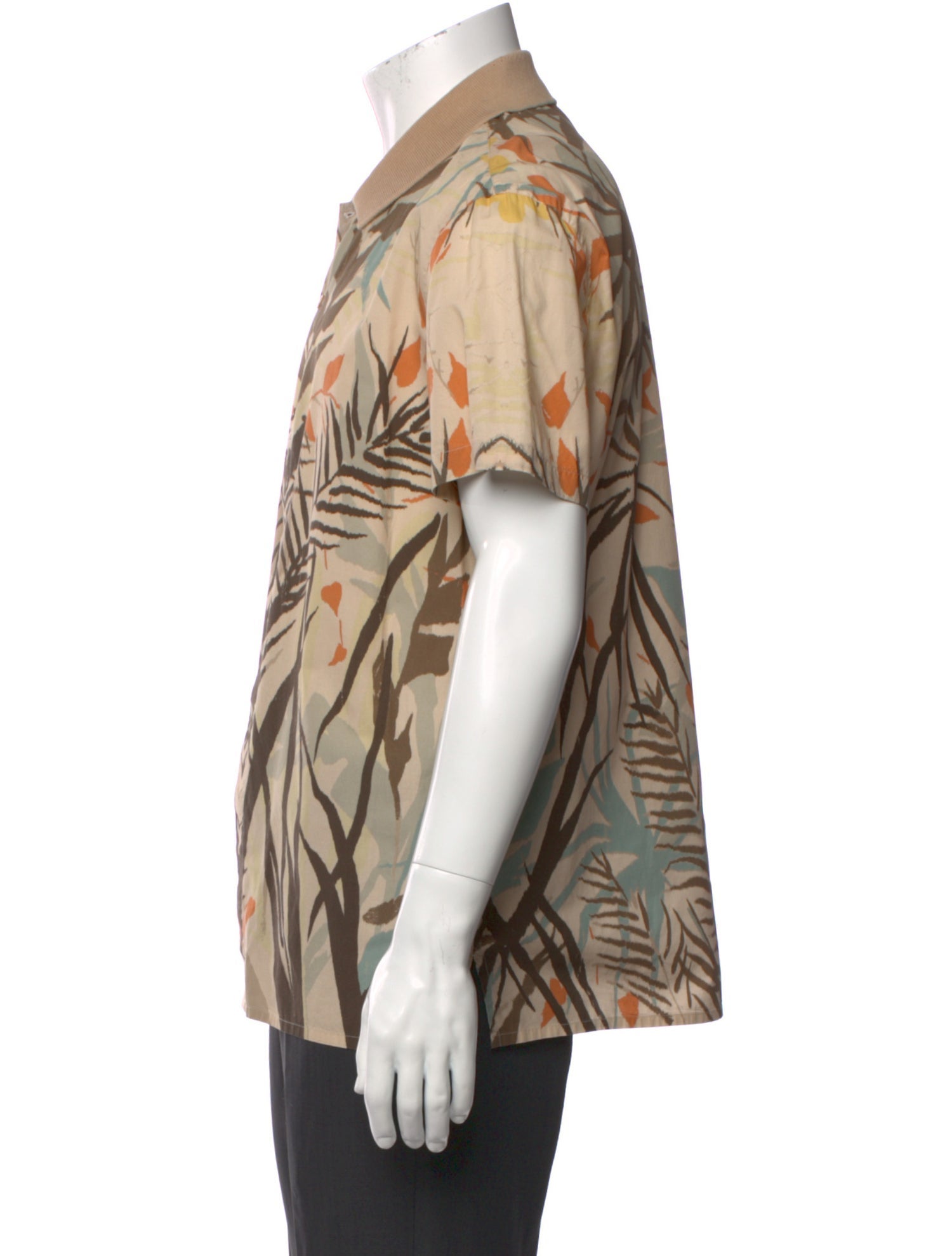 Alexander McQueen Printed Short Sleeve Shirt