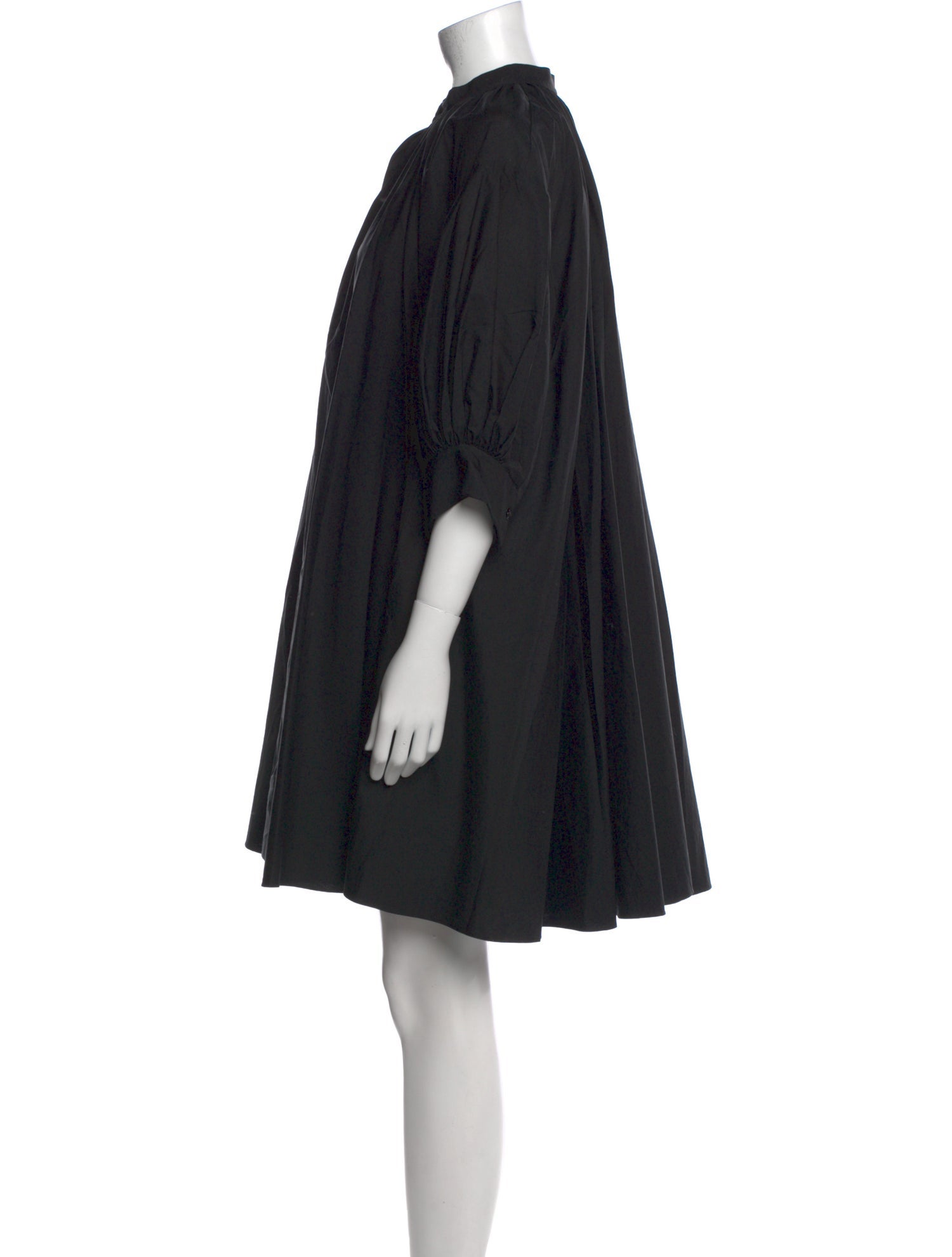 Alexander McQueen Mock Neck Mini Dress