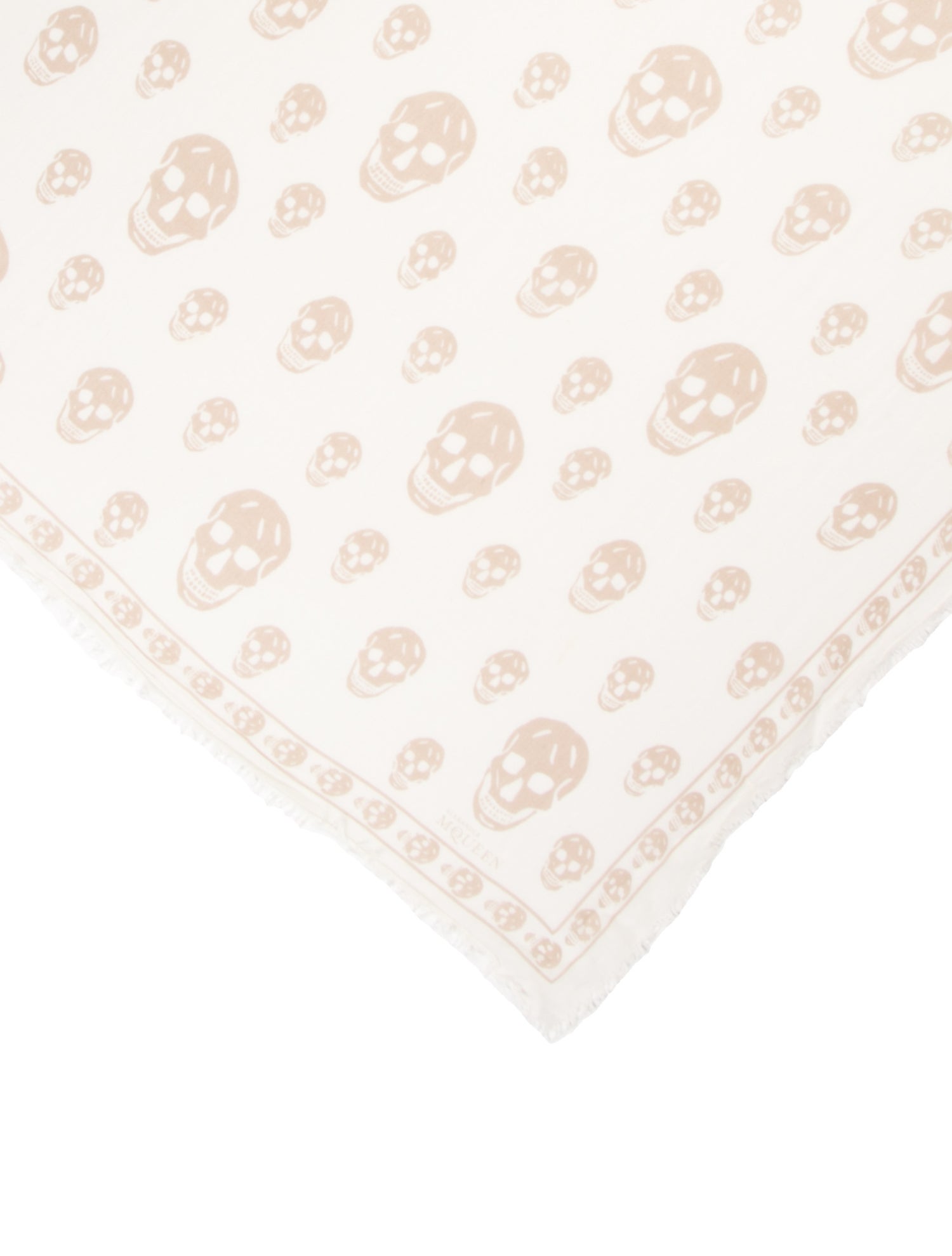 Alexander McQueen Silk Printed Scarf