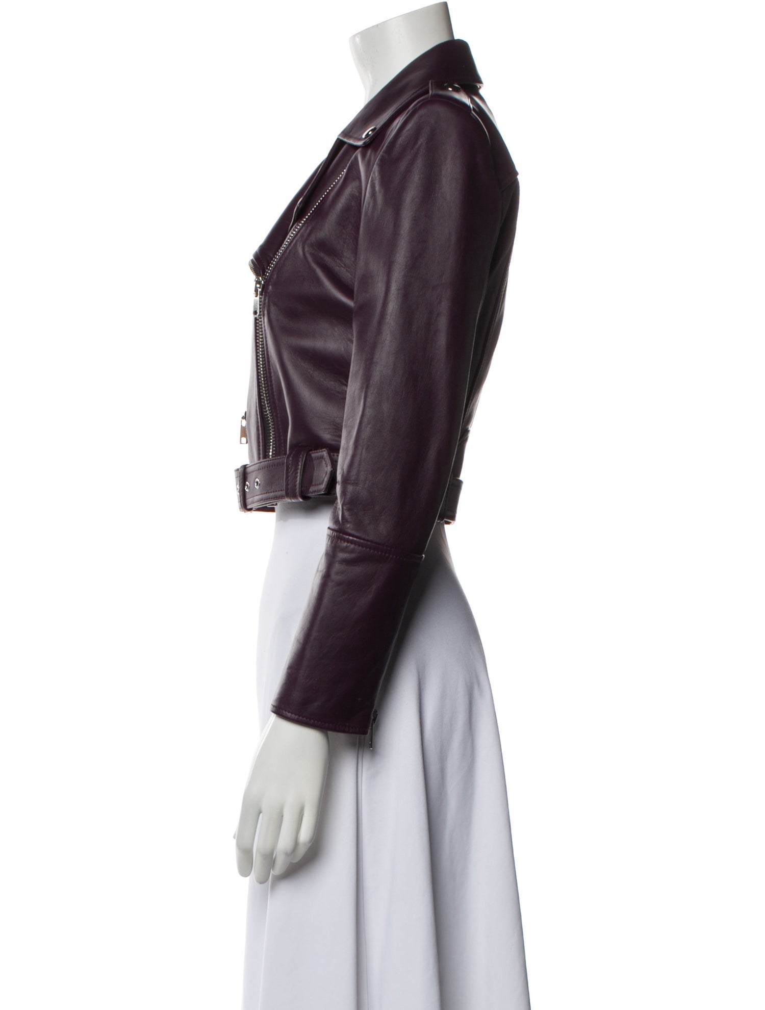 Alexander McQueen 2023 Leather Biker Jacket w/ Tags