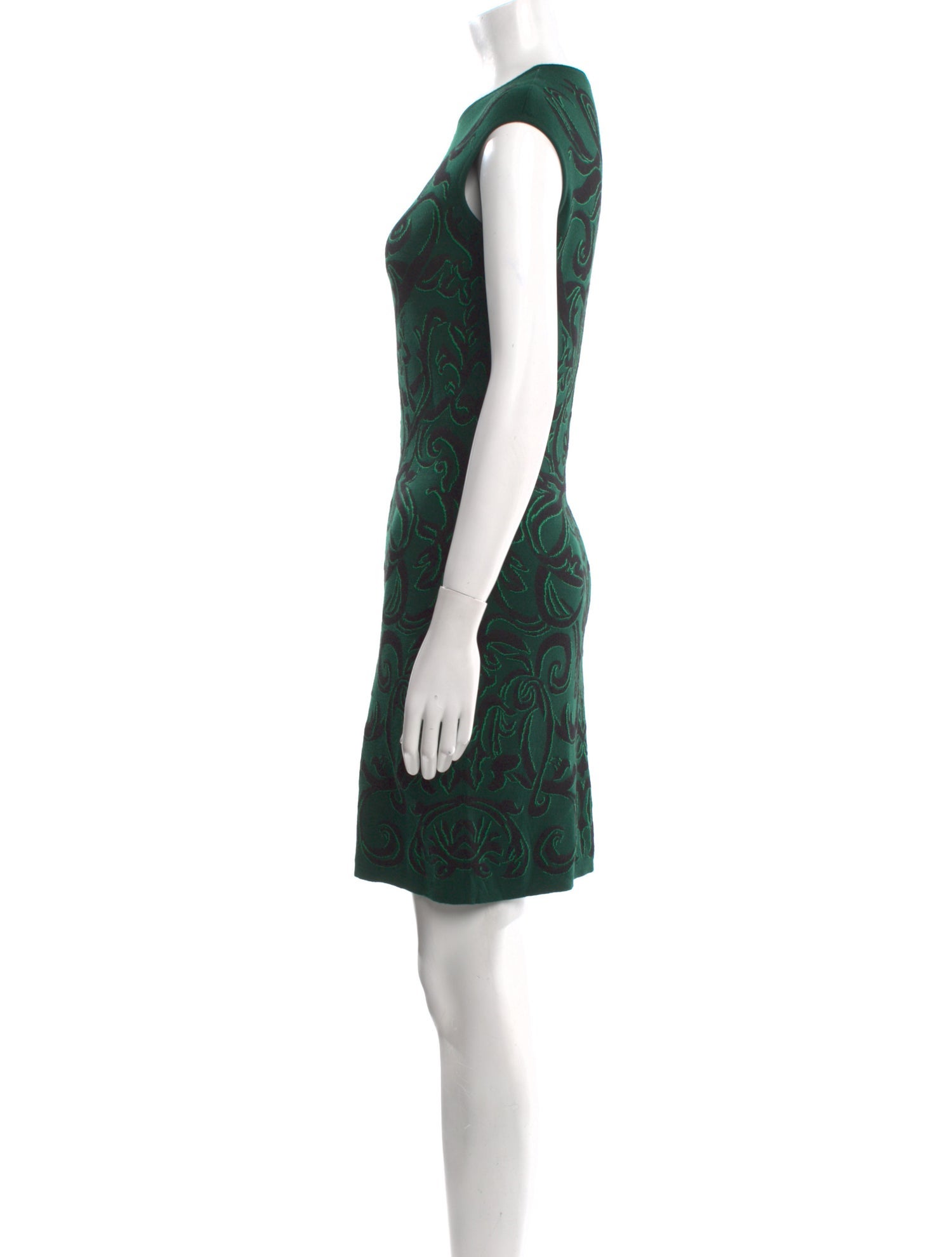 Alexander McQueen Wool Mini Dress
