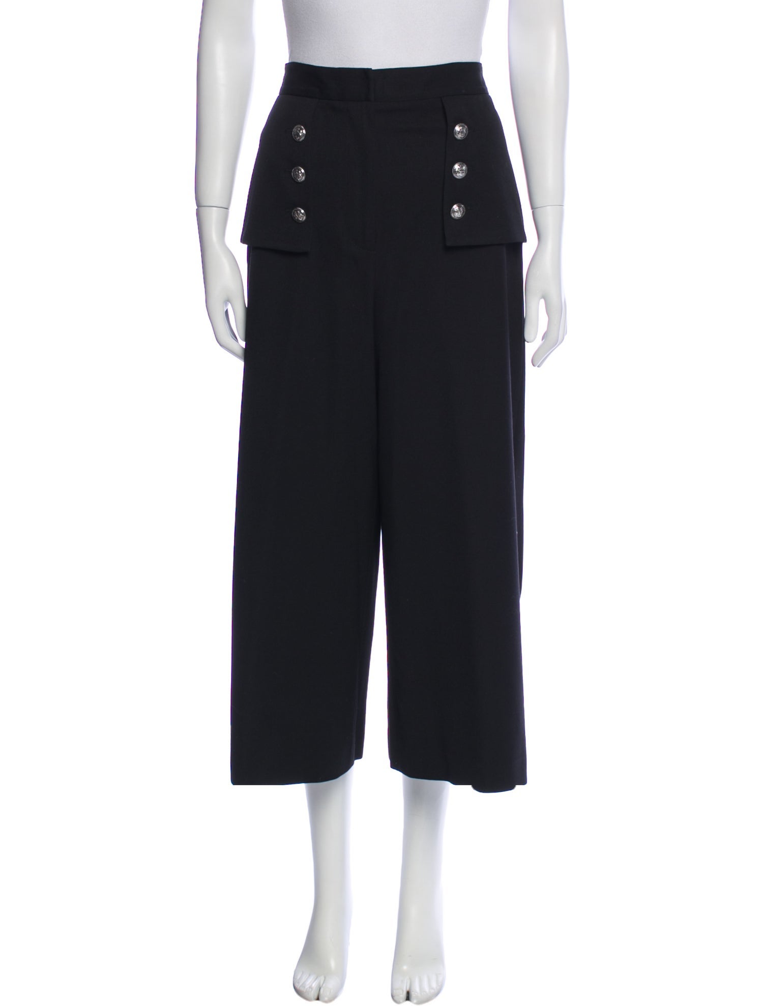 Alexander McQueen Wide Leg Pants
