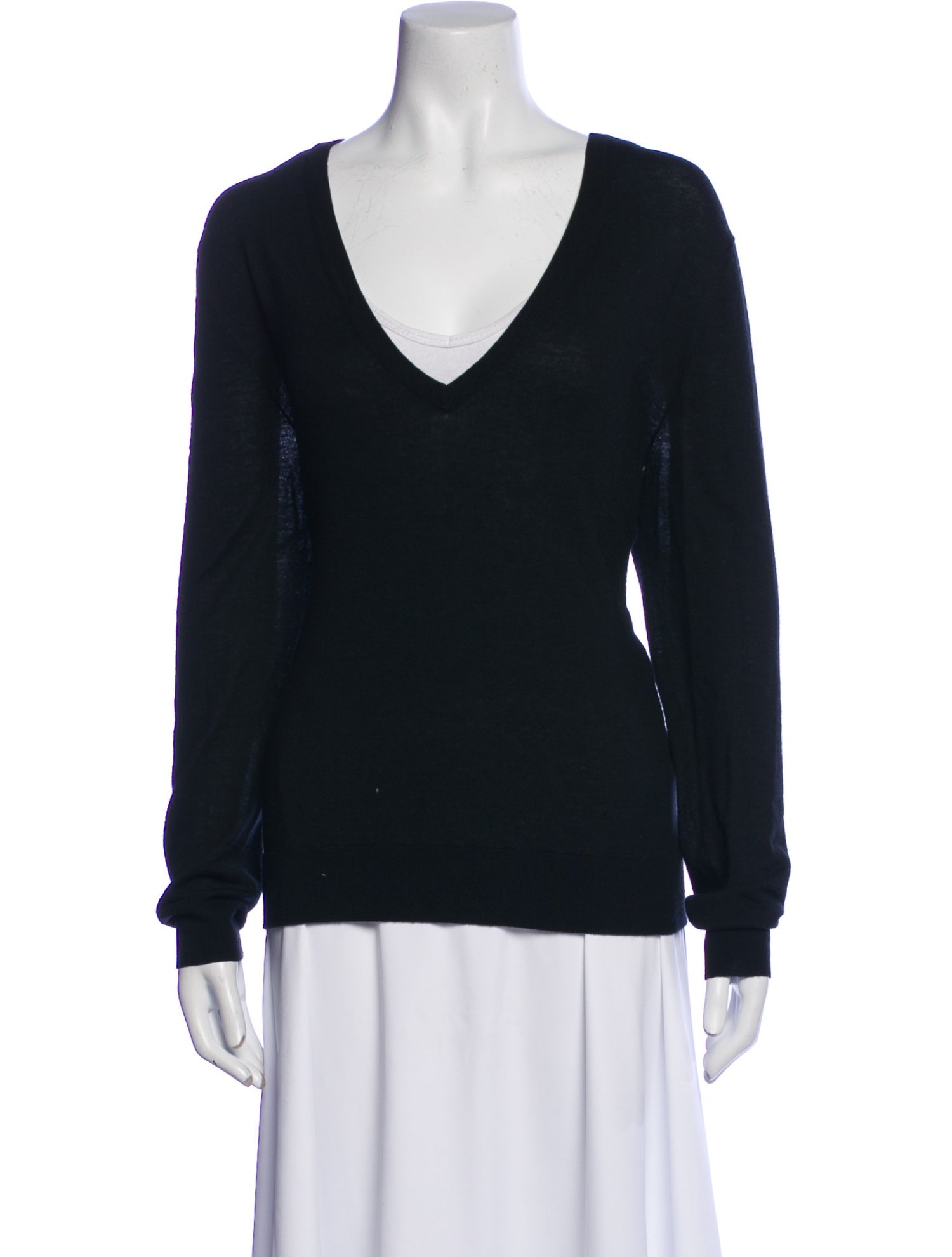 McQ Alexander McQueen Cashmere V-Neck Sweater