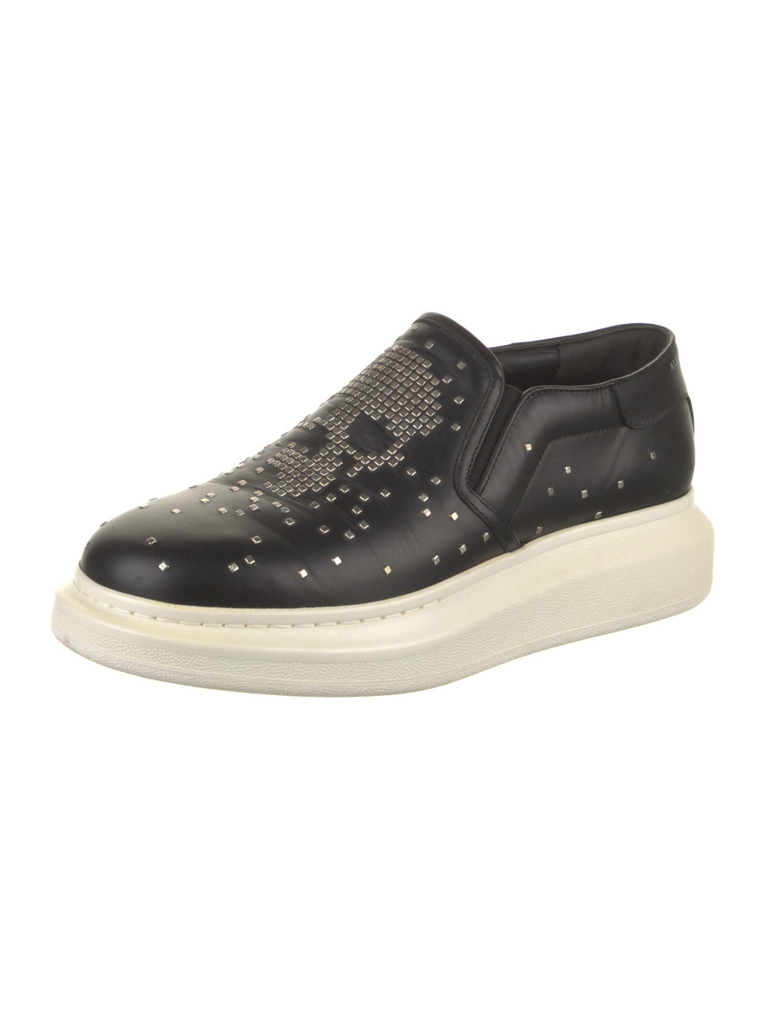 Alexander McQueen Skull Leather Sneakers