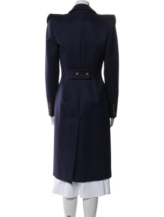 Alexander McQueen Wool Peacoat