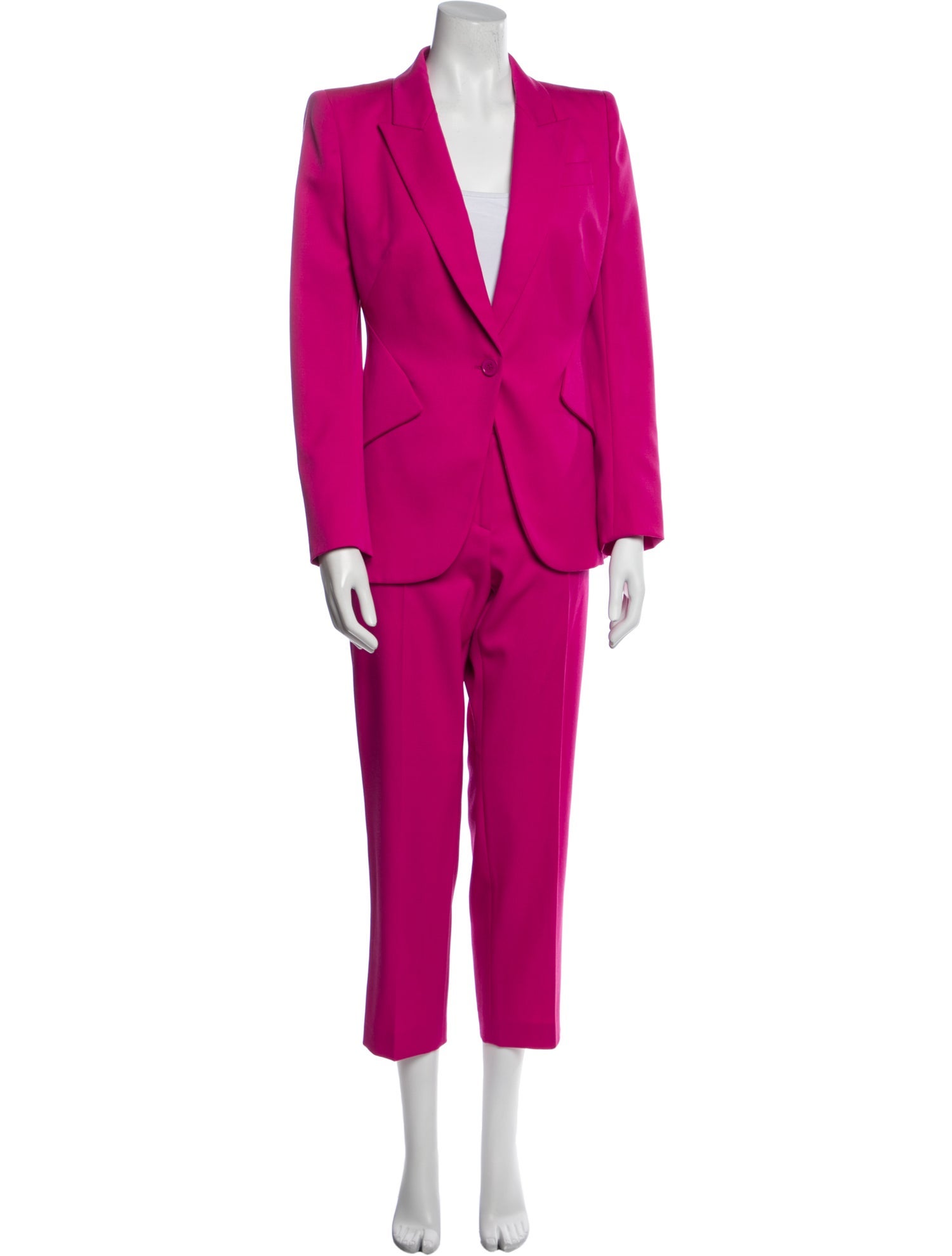 Alexander McQueen Wool Pantsuit