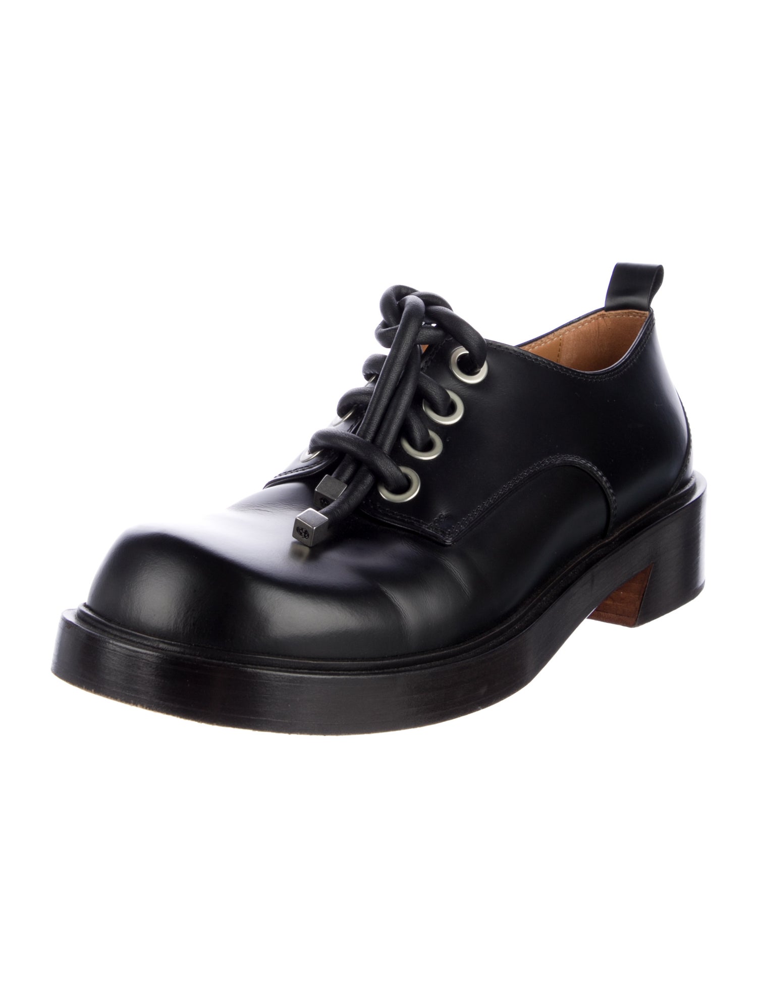 Alexander McQueen Leather Derby Shoes
