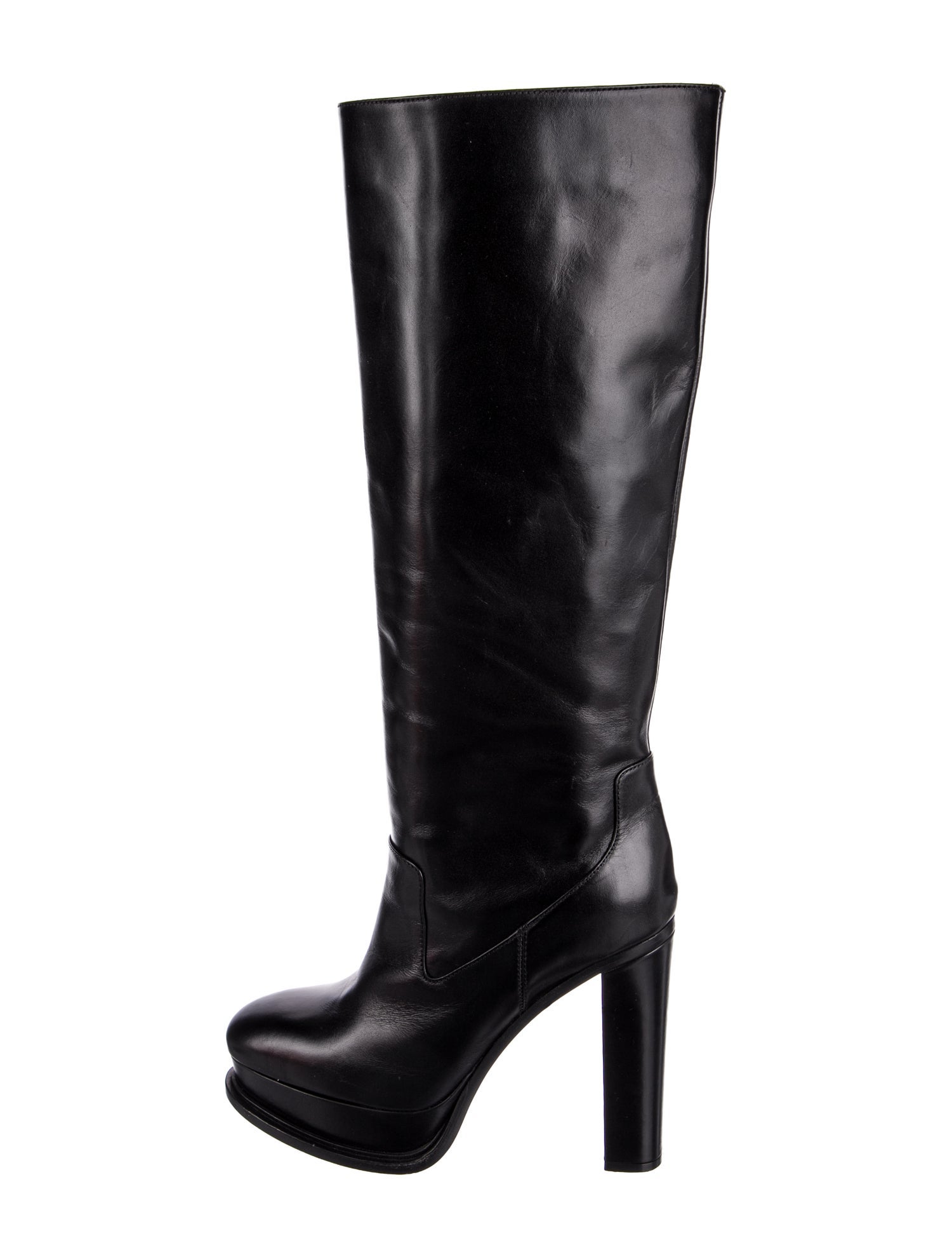 Alexander McQueen Leather Boots