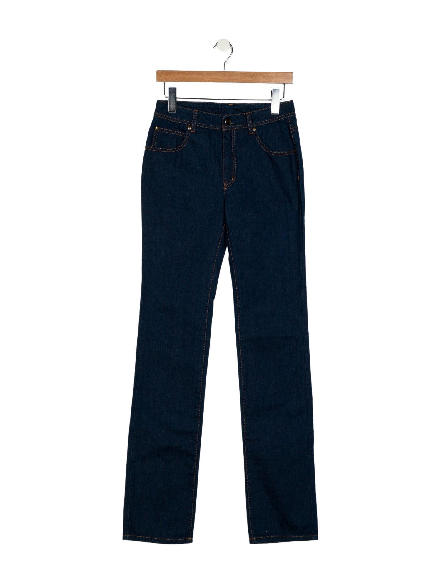 Alexander McQueen Mid-Rise Straight Leg Jeans w/ Tags
