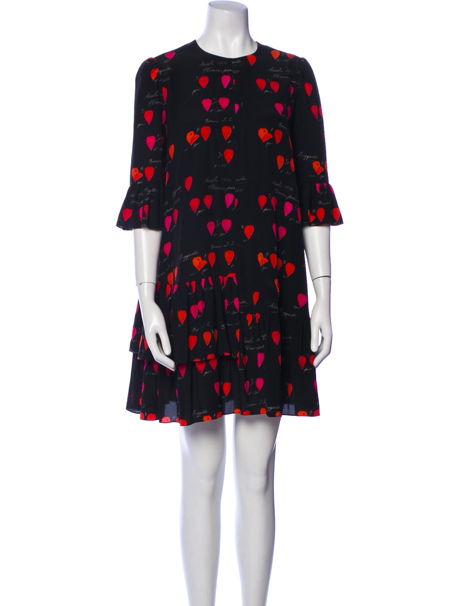 Alexander McQueen Printed Mini Dress