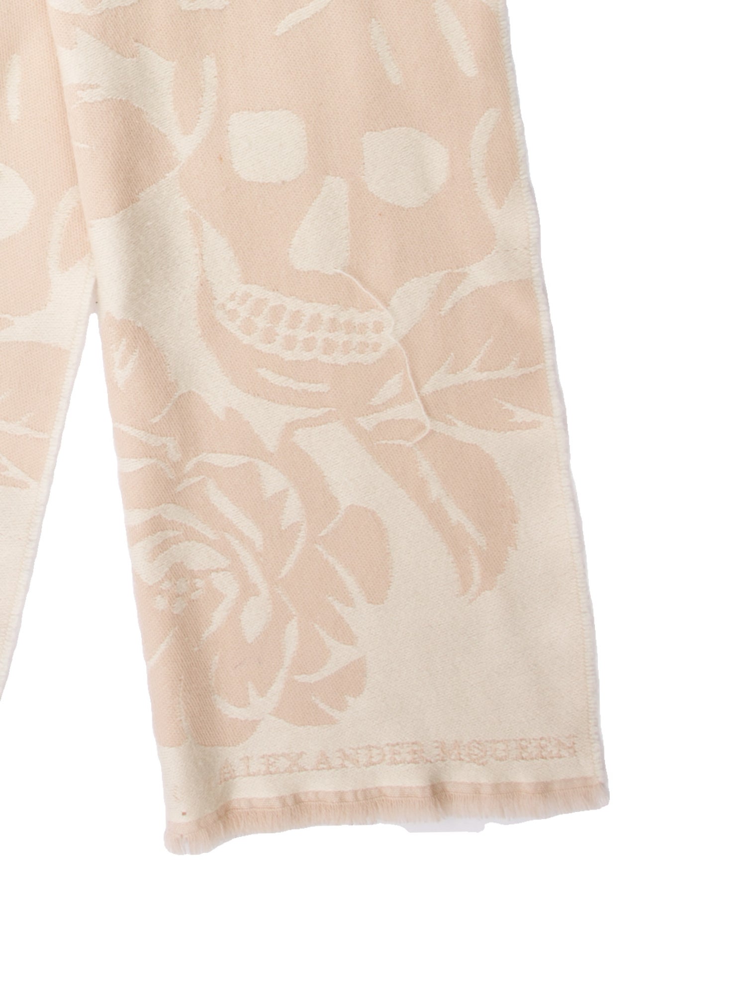 Alexander McQueen Wool Printed Scarf