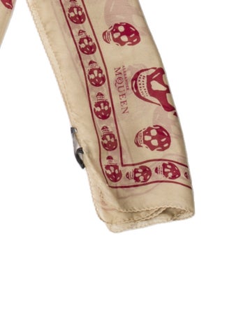 Alexander McQueen Silk Skull Scarf