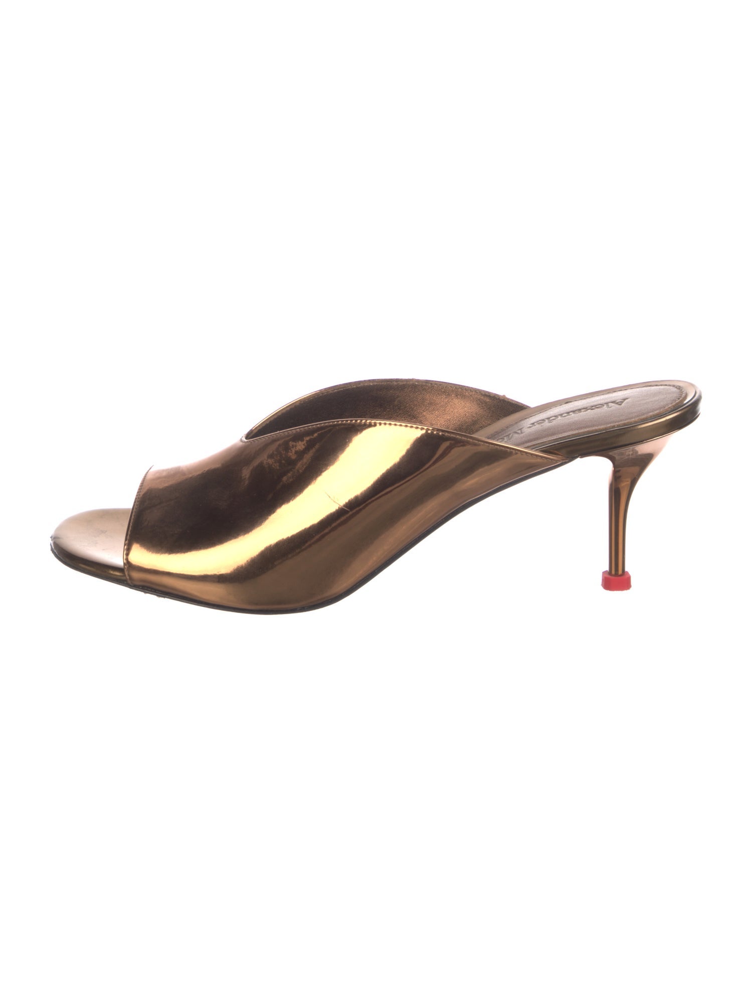 Alexander McQueen Leather Mules