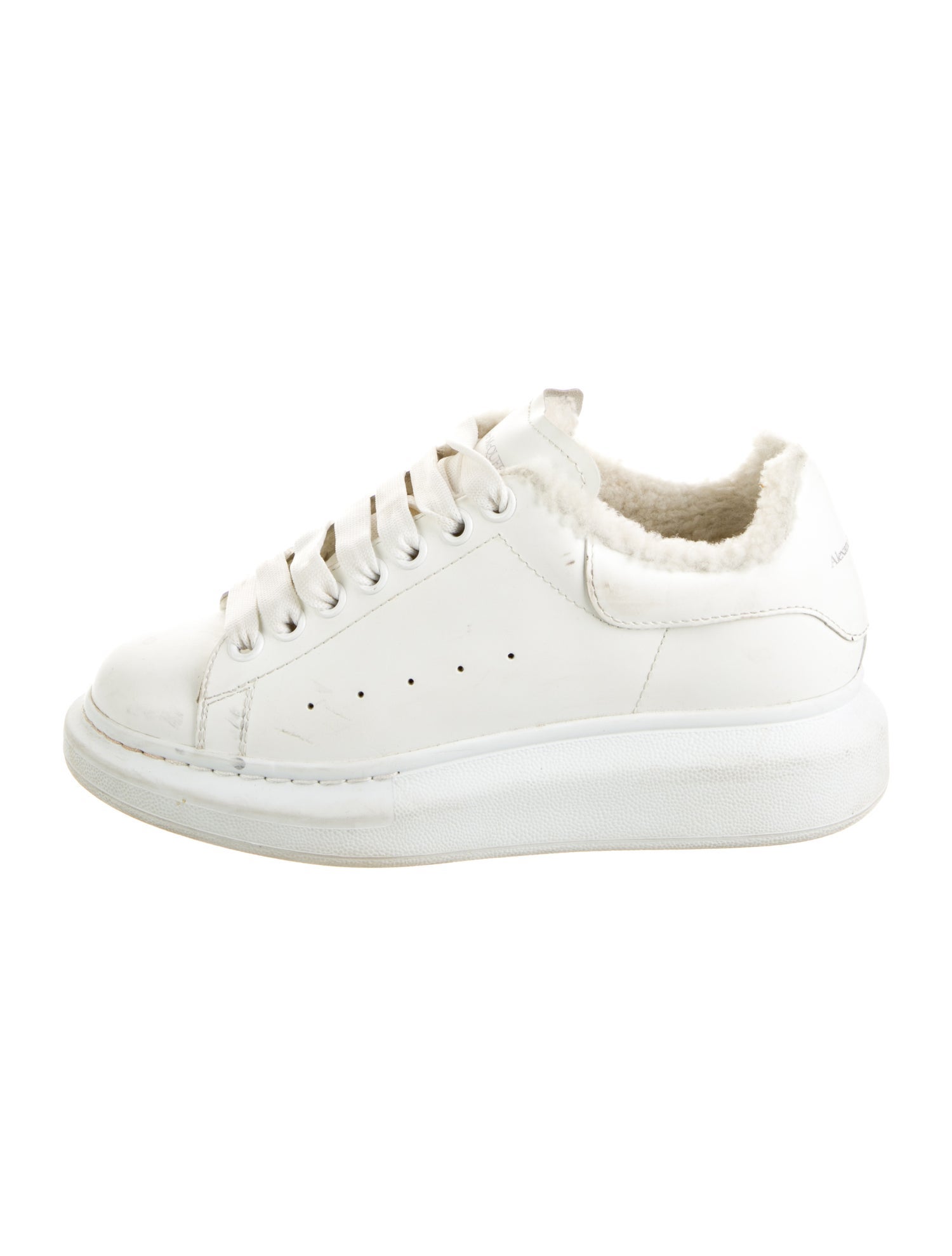 Alexander McQueen Leather Sneakers