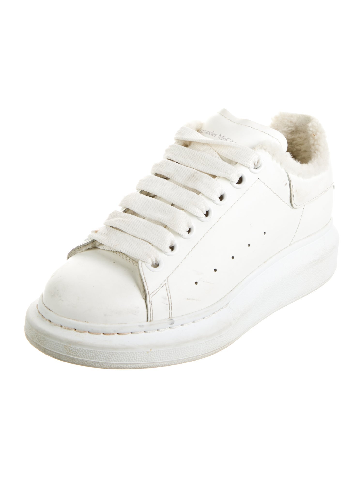 Alexander McQueen Leather Sneakers
